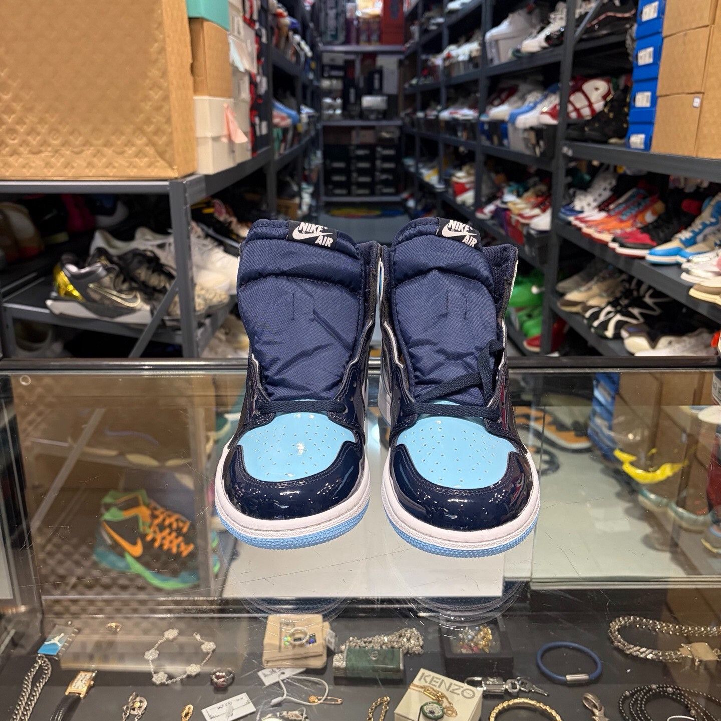 Nike Nike Blue Lowtop Sneakers 8 Men Size US 8 / EU 41 - 2 Thumbnail