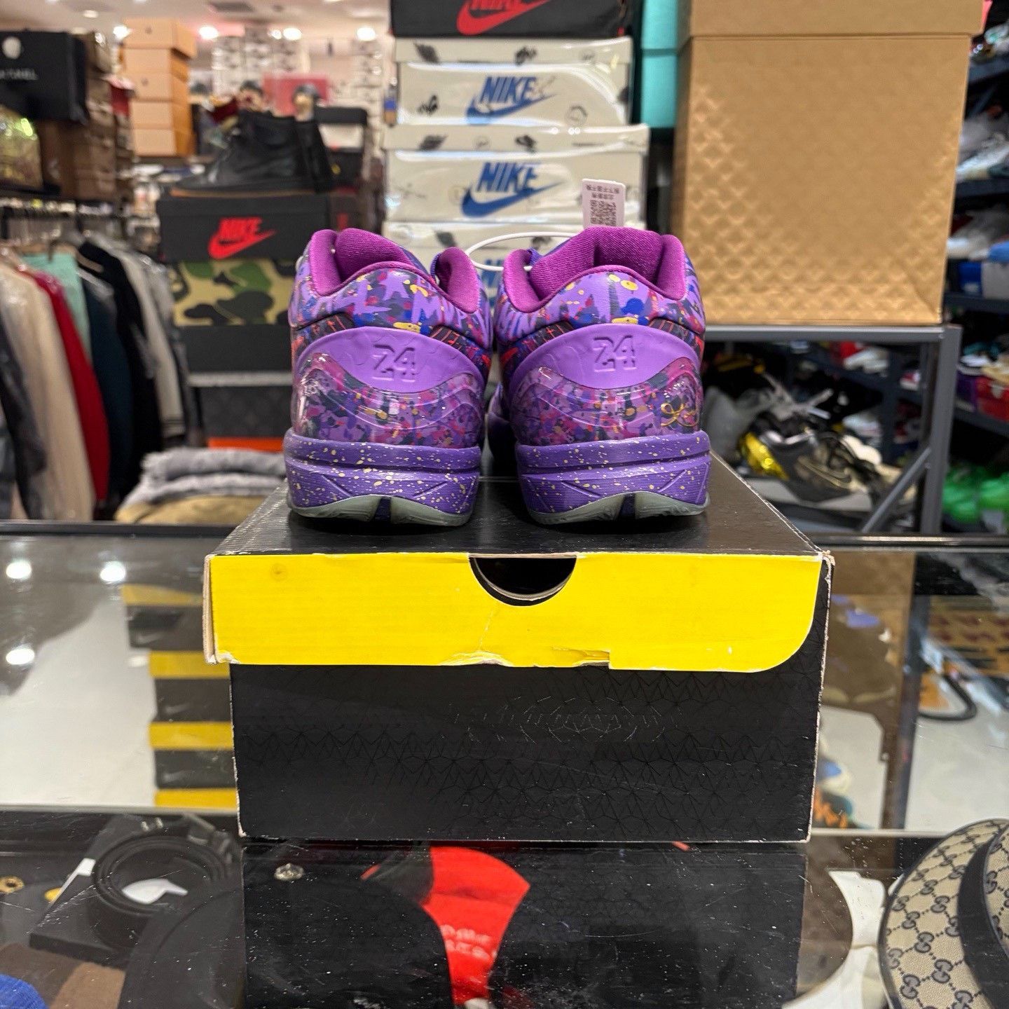 Nike Nike Purple Lowtop Sneakers 8.5 Men Size US 8.5 / EU 41-42 - 3 Thumbnail