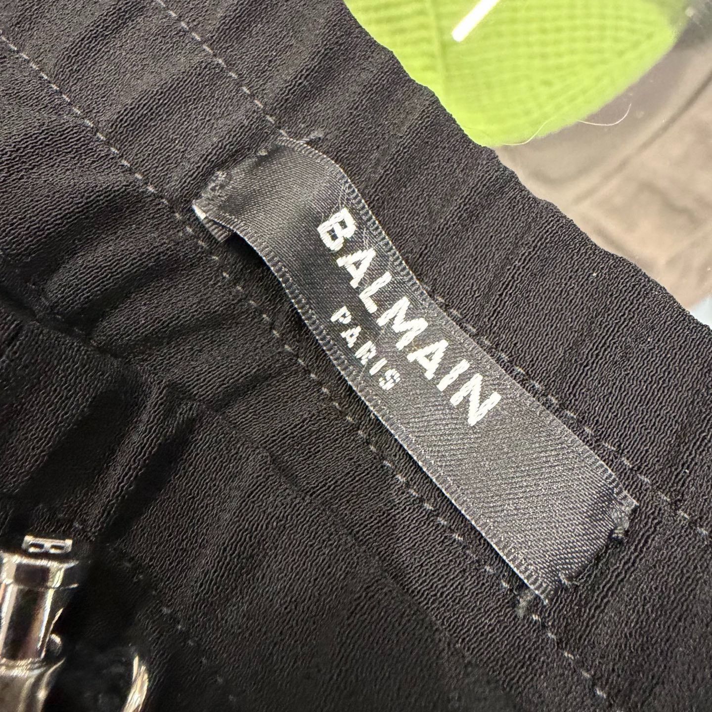 Balmain Balmain Black Casual Pants 36 Men Size US 36 / EU 52 - 6 Thumbnail
