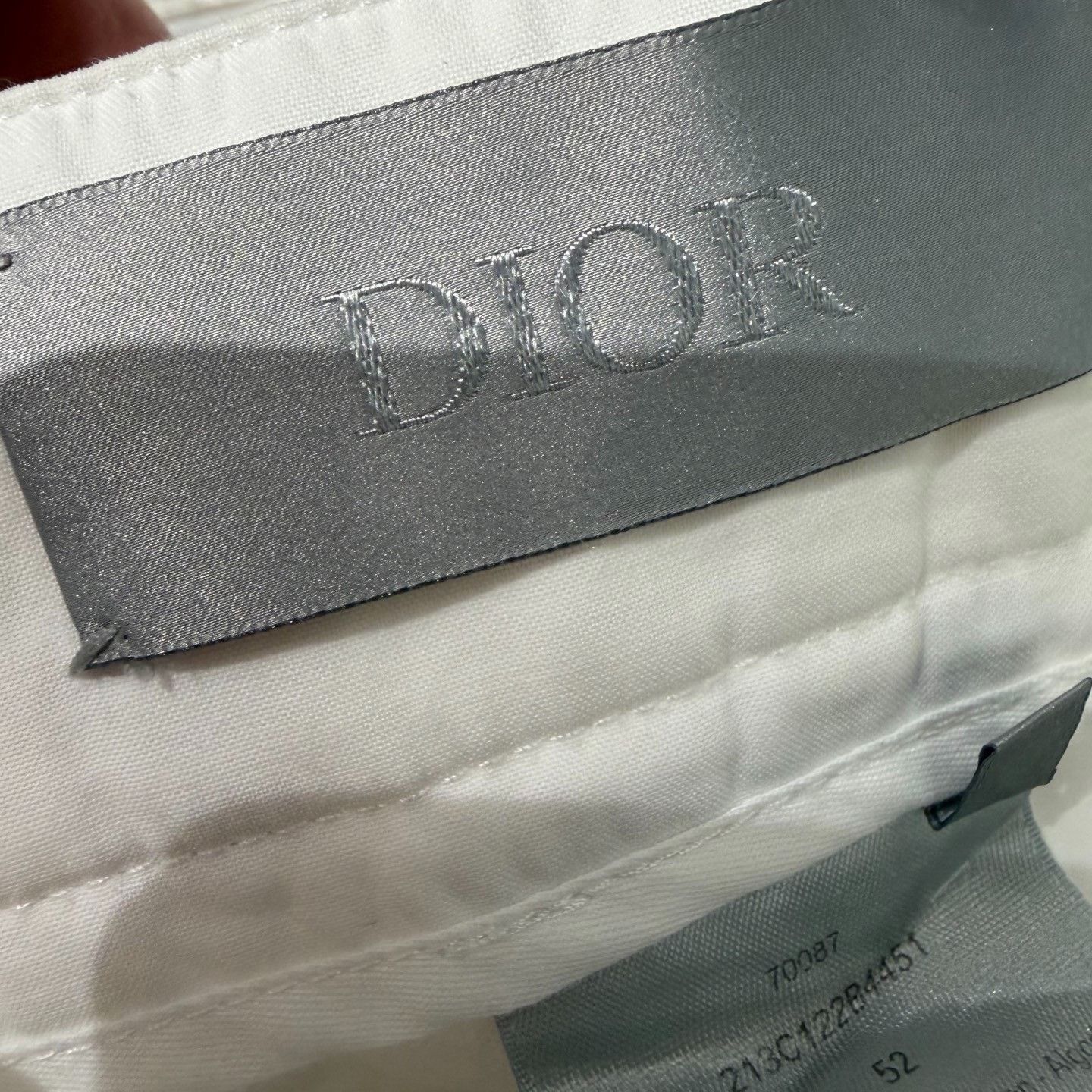 Dior Dior White Casual Pants 32 Men Size US 32 / EU 48 - 4 Thumbnail
