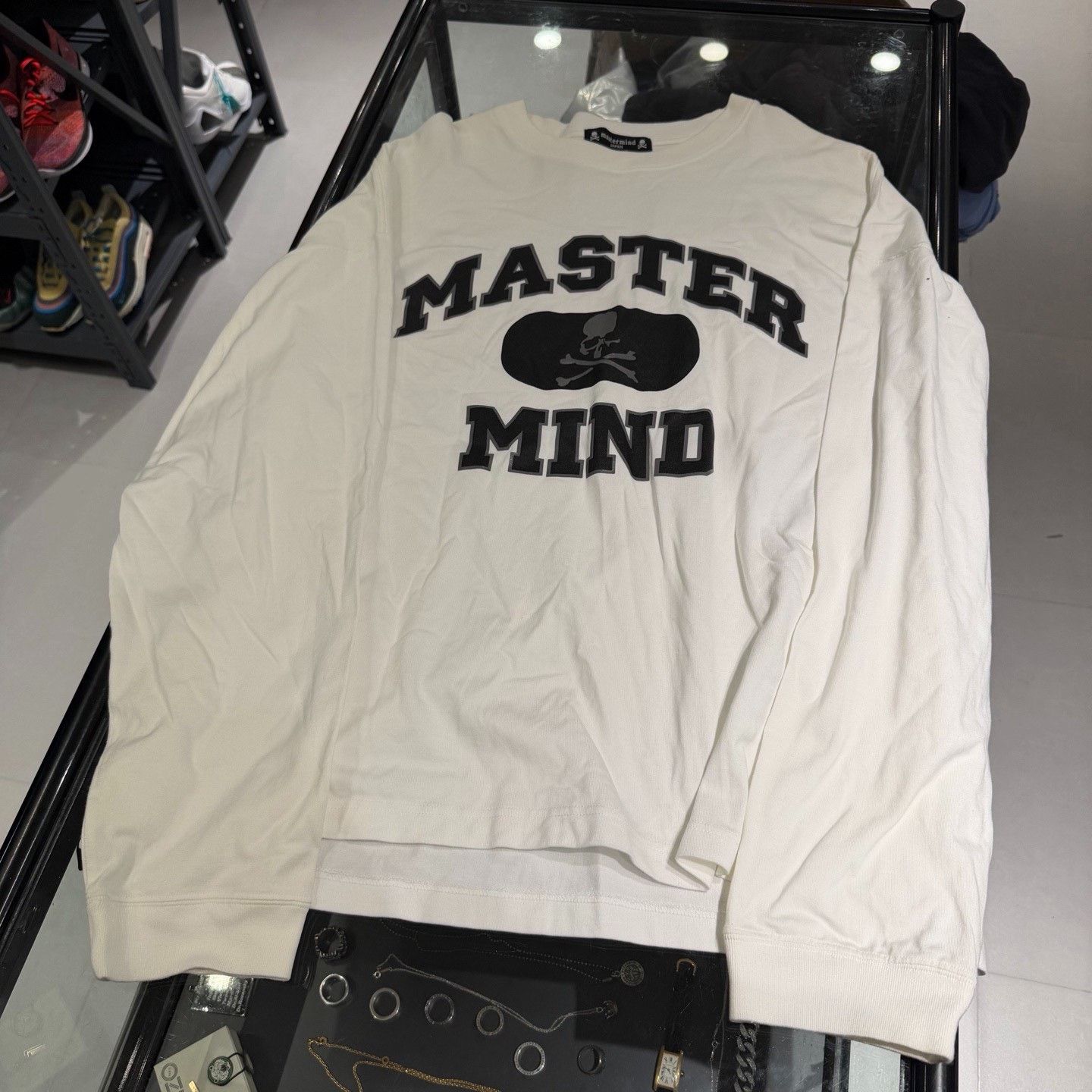 Mastermind Japan Mastermind Japan White T-Shirt xl Men Size US XL / EU 56 / 4 - 3 Thumbnail