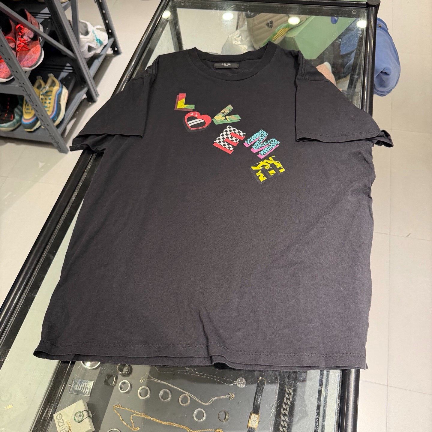 Amiri Amiri Black T-Shirt l Men Size US L / EU 52-54 / 3 - 6 Thumbnail