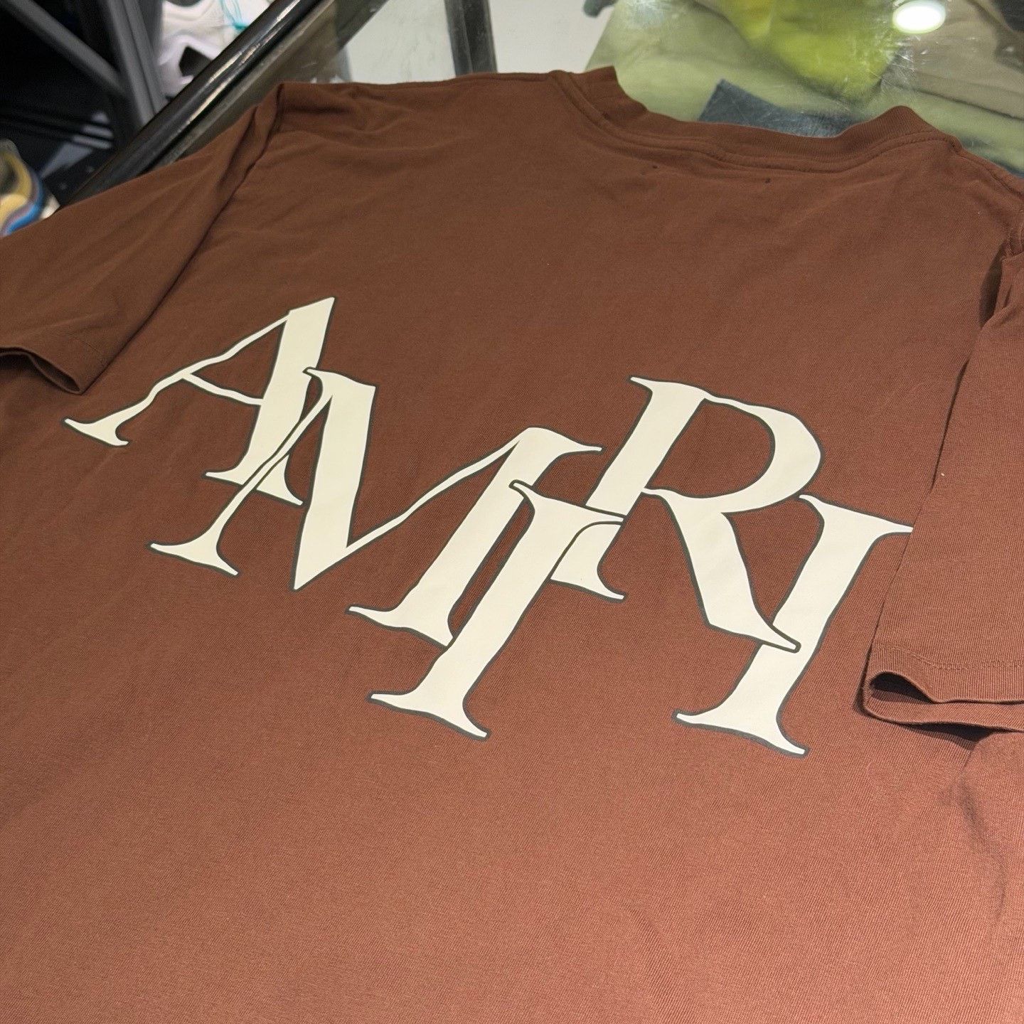 Amiri Amiri Brown T-Shirt xl Men Size US XL / EU 56 / 4 - 6 Thumbnail