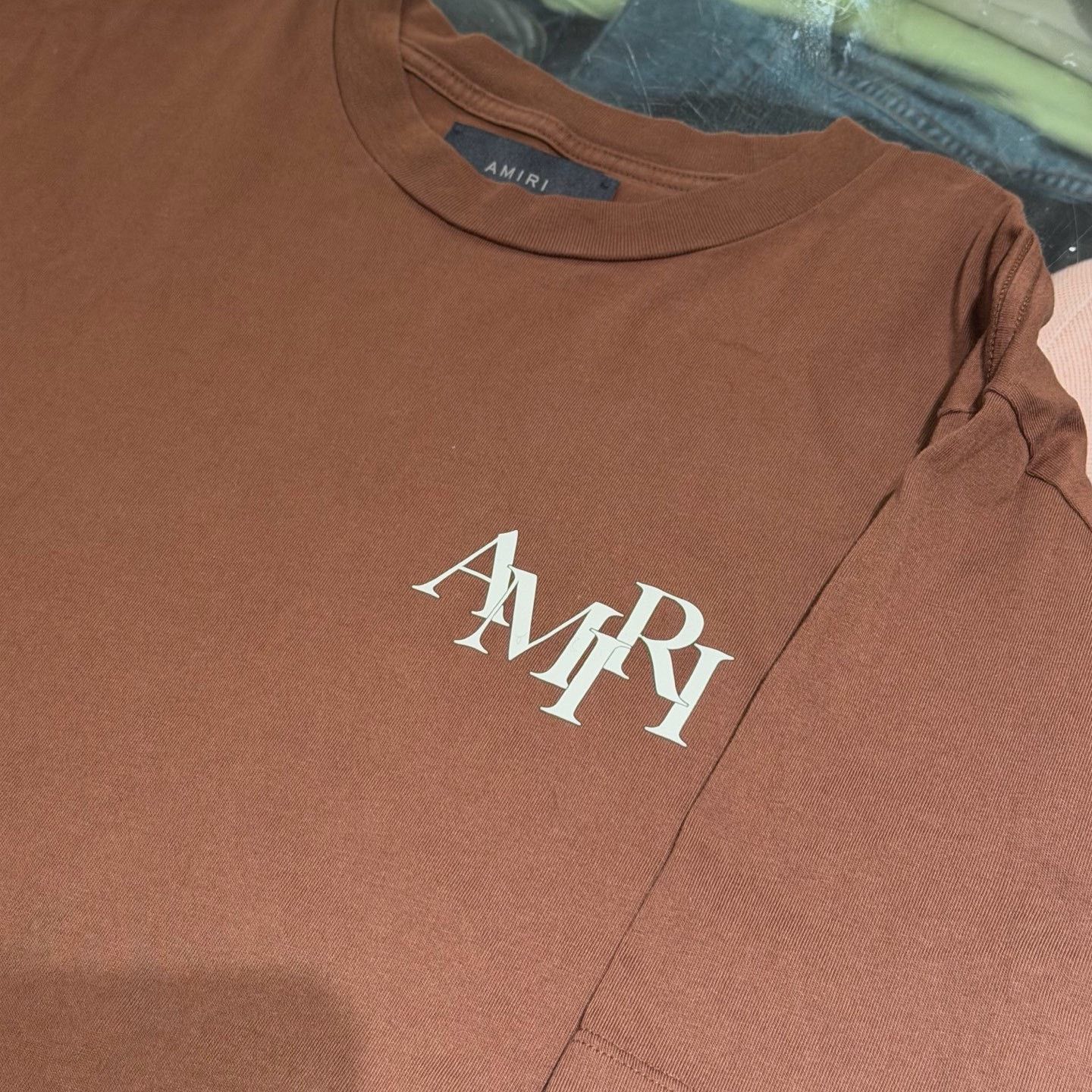 Amiri Amiri Brown T-Shirt xl Men Size US XL / EU 56 / 4 - 5 Thumbnail