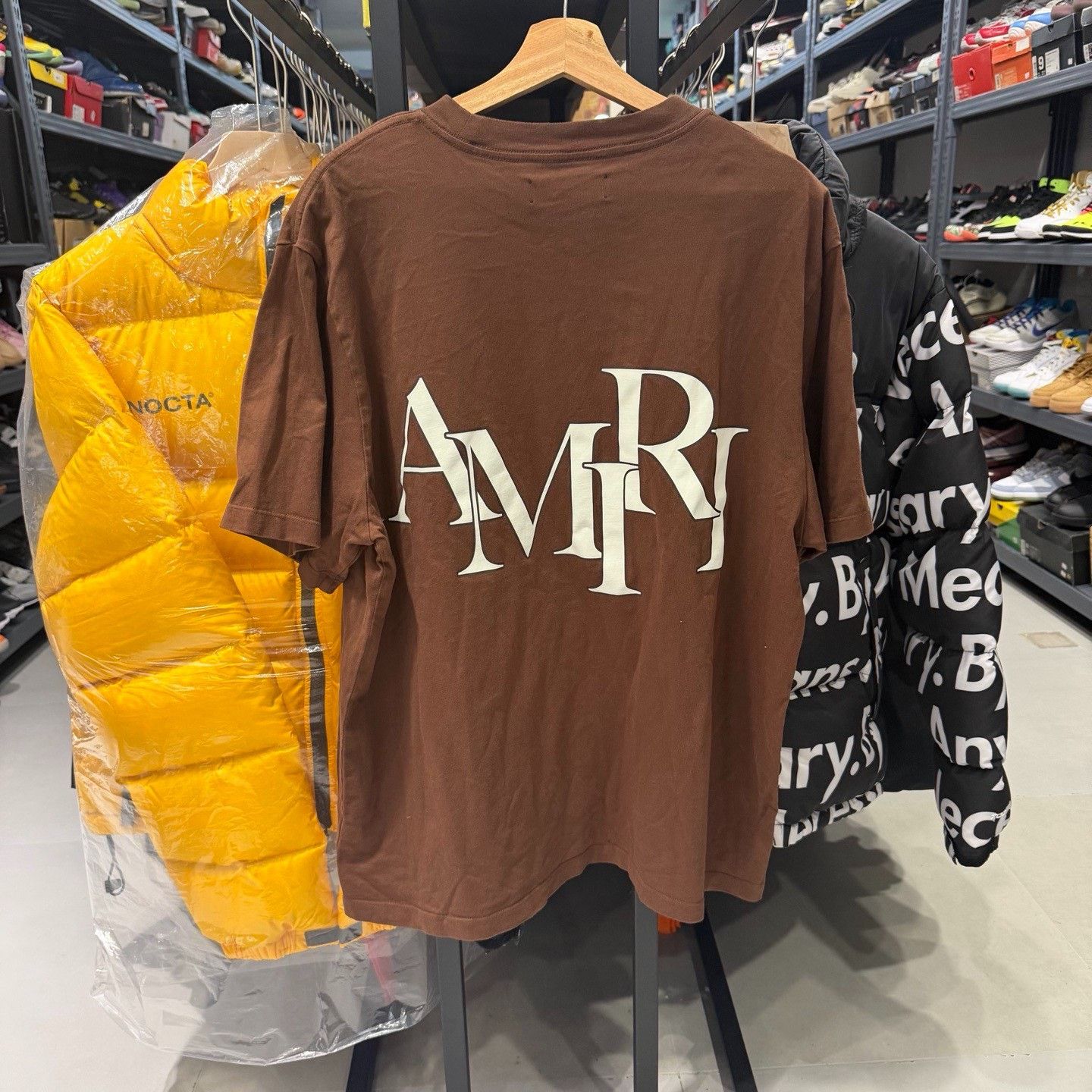 Amiri Amiri Brown T-Shirt xl Men Size US XL / EU 56 / 4 - 2 Thumbnail