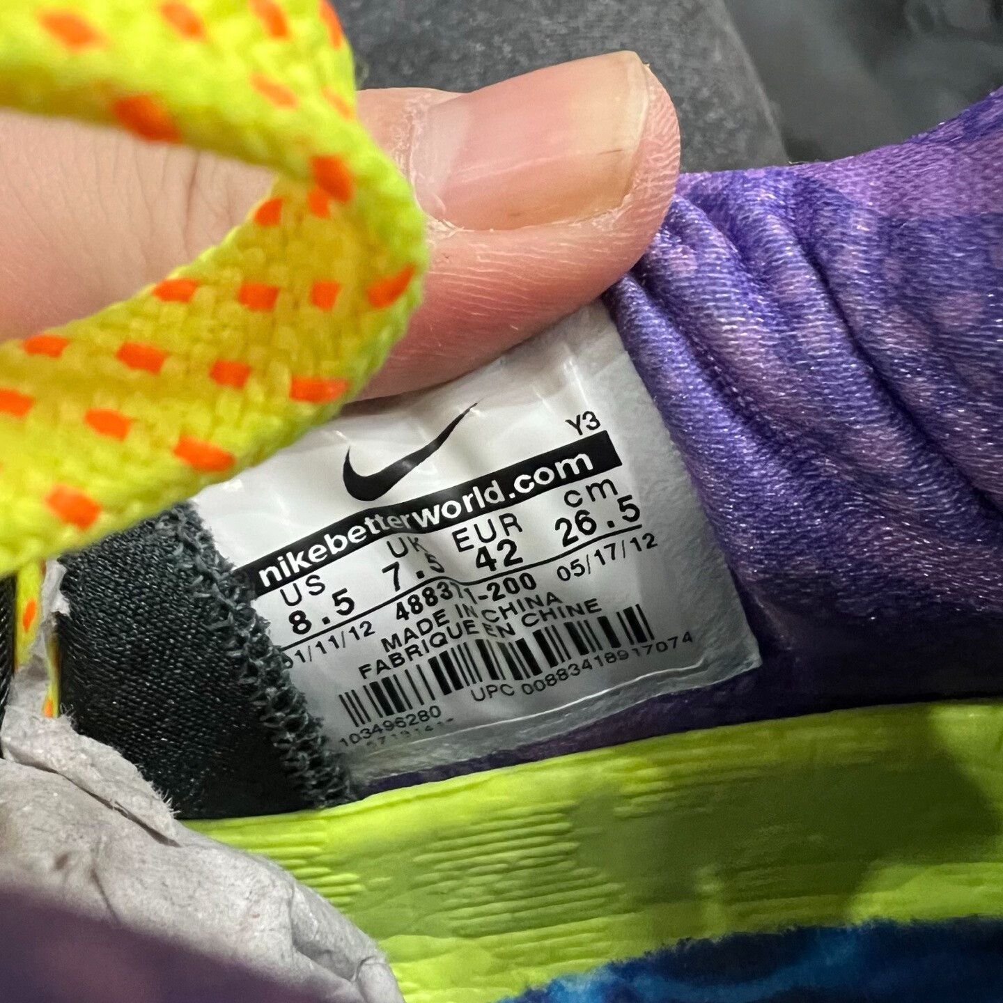 Nike Nike Multi Lowtop Sneakers 9 Men Size US 9 / EU 42 - 6 Thumbnail