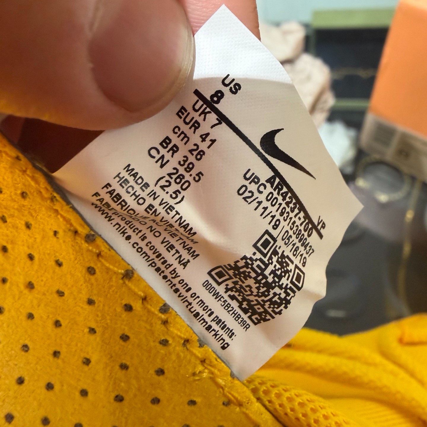 Fear of God Fear of God Yellow Hitop Sneakers 8.5 Men Size US 8.5 / EU 41-42 - 5 Thumbnail