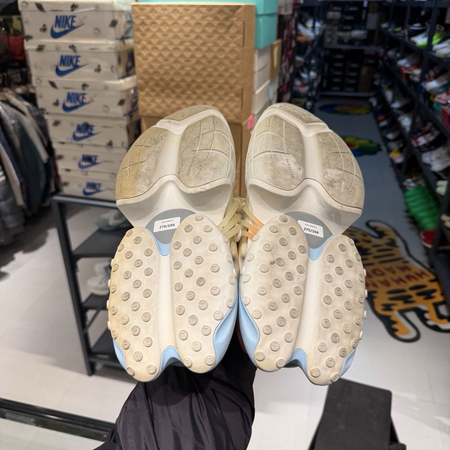 Balmain Balmain Lowtop Sneakers 11.5 Men Size US 11.5 / EU 44-45 - 4 Thumbnail