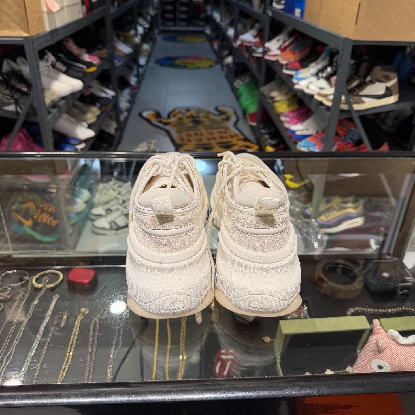 Balmain Balmain Lowtop Sneakers 11.5 Men Size US 11.5 / EU 44-45 - 3 Thumbnail