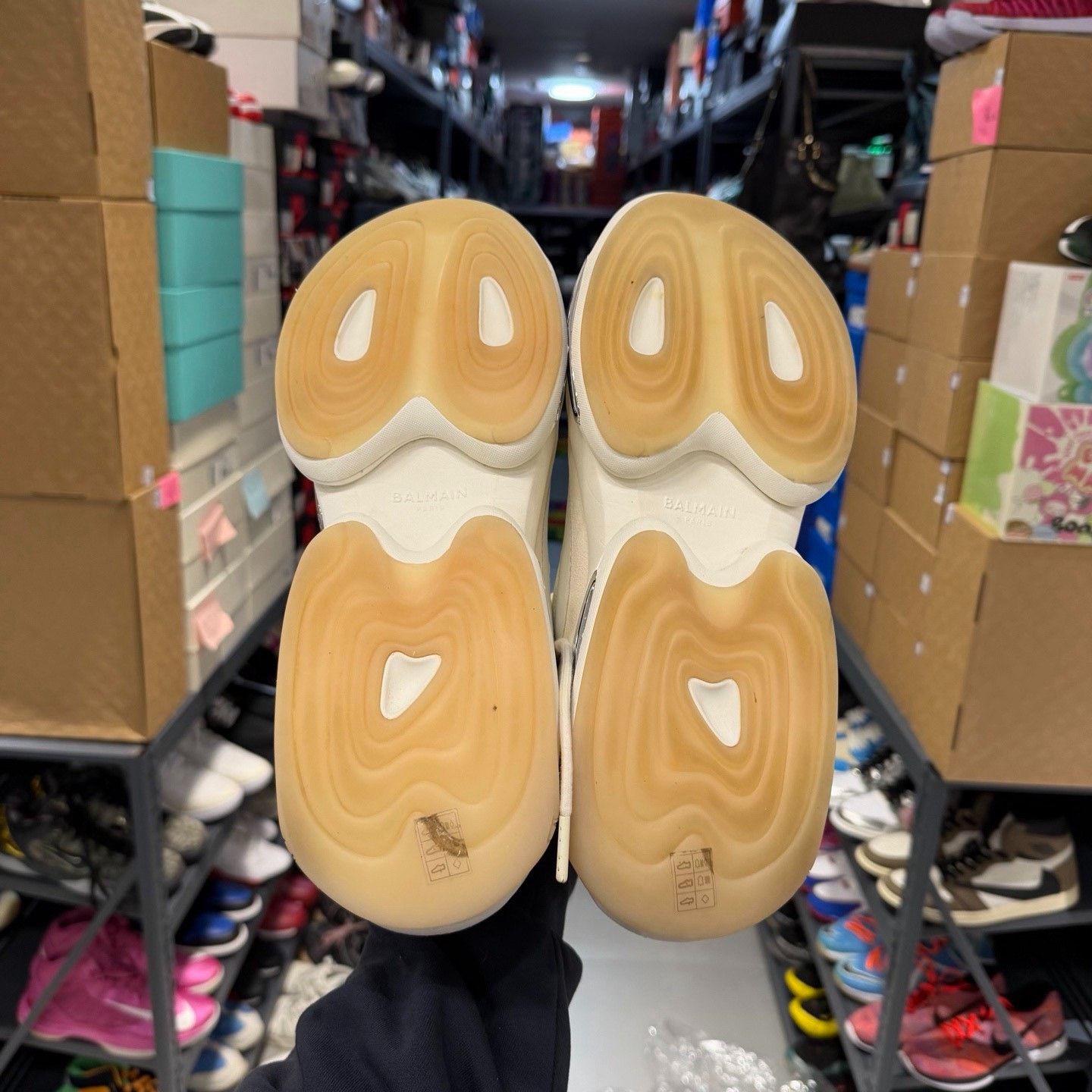 Balmain Balmain Lowtop Sneakers 11.5 Men Size US 11.5 / EU 44-45 - 4 Thumbnail