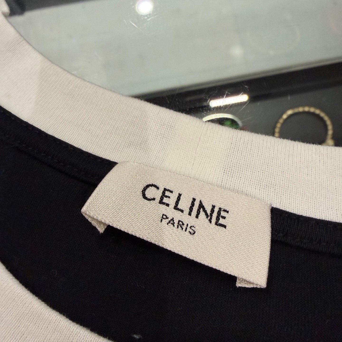 Celine Celine T-Shirt XS Women Size XS / US 0-2 / IT 36-38 - 3 Thumbnail