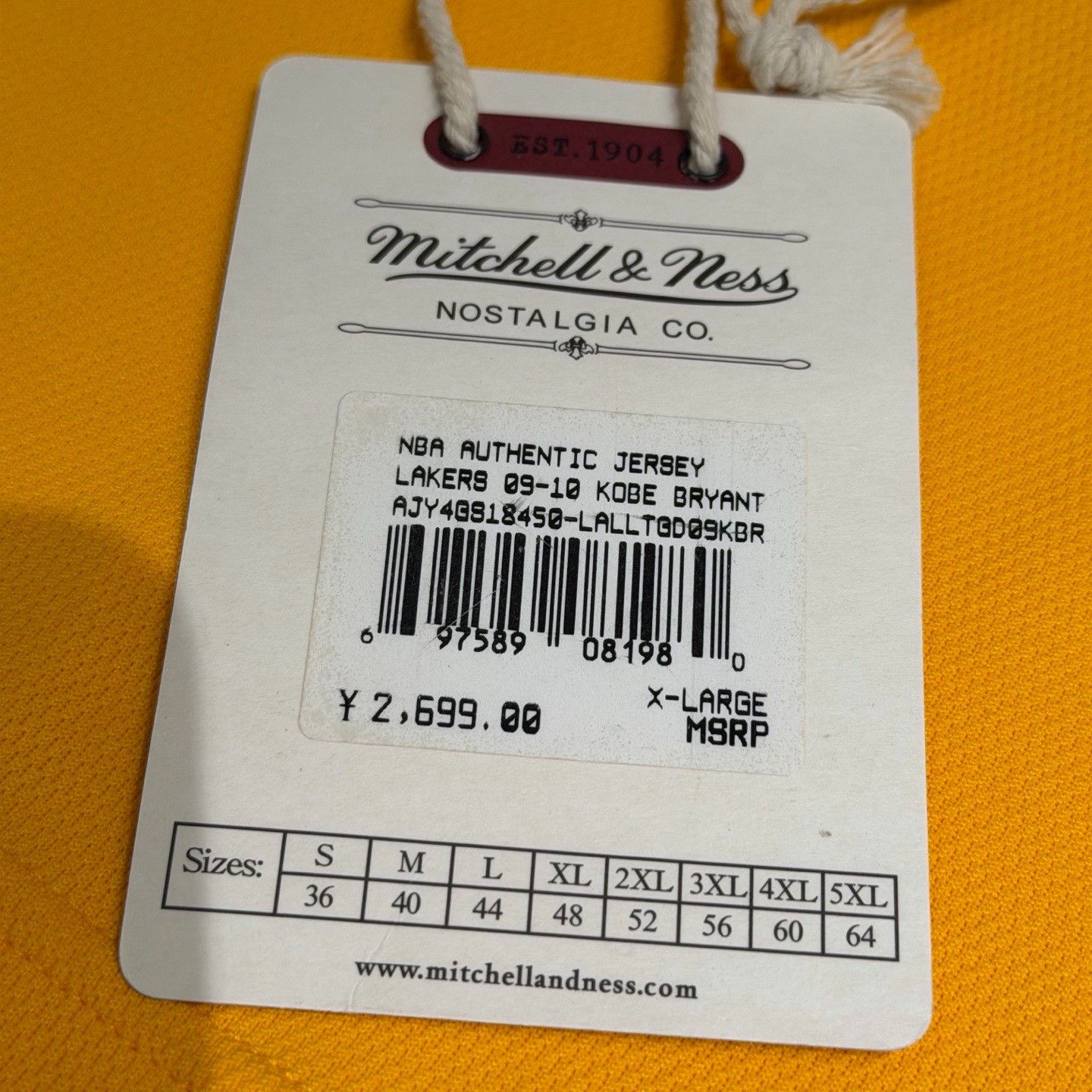 Mitchell & Ness Mitchell & Ness Purple Jersey xl Men Size US XL / EU 56 / 4 - 6 Thumbnail