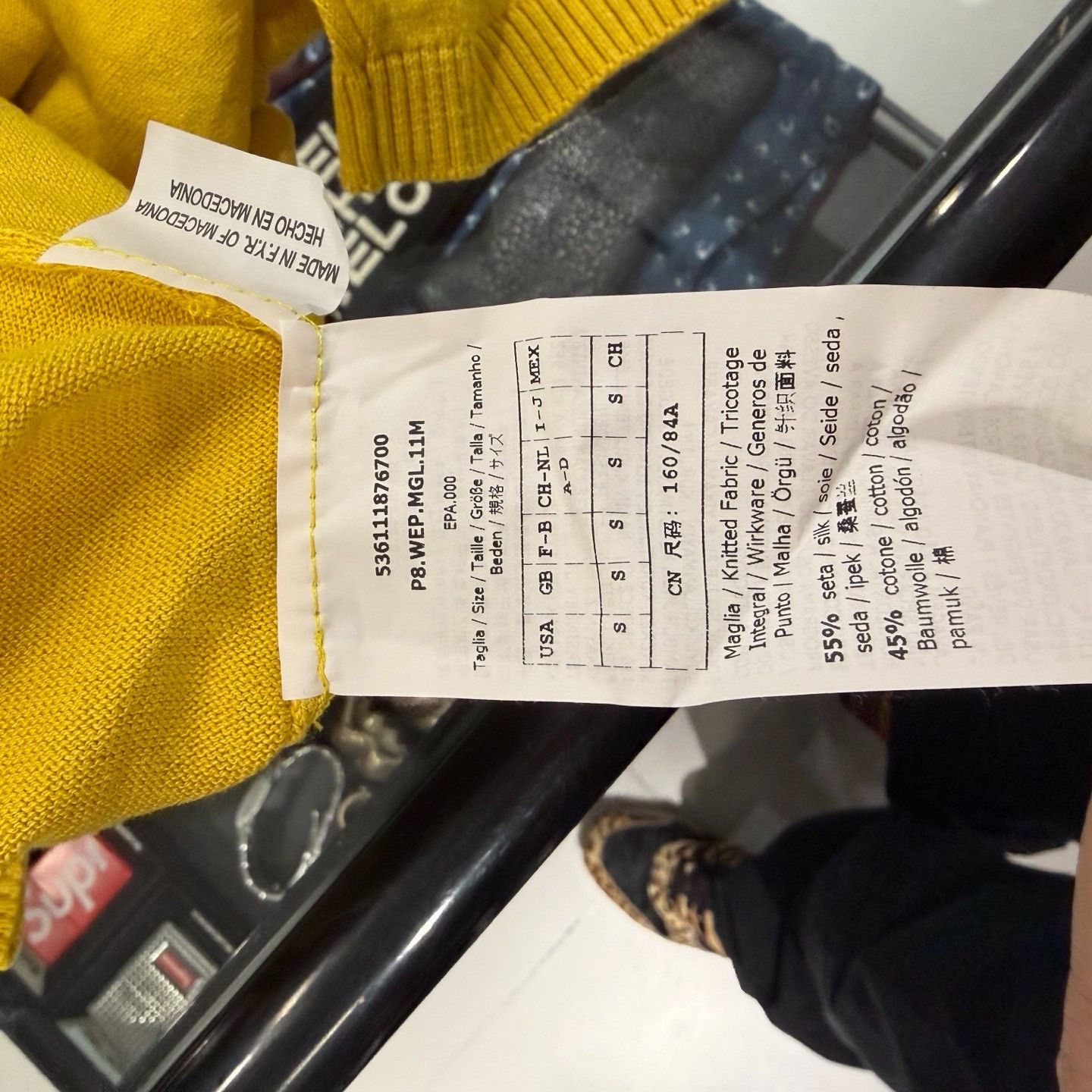 Supreme Supreme Yellow T-Shirt S Women Size S / US 4 / IT 40 - 3 Thumbnail
