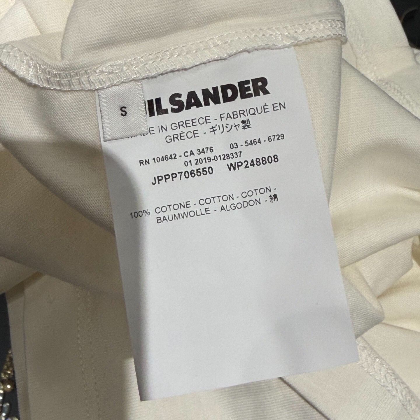 Jil Sander Jil Sander White T-Shirt S Women Size S / US 4 / IT 40 - 7 Thumbnail