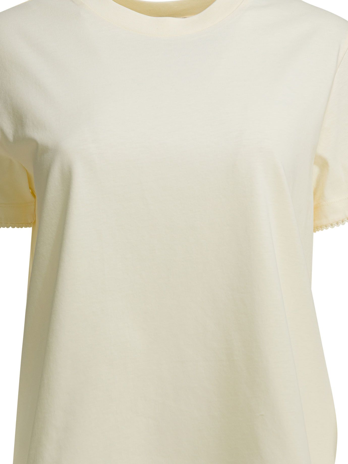 Moncler Moncler Crew-Neck T-Shirt With Logo tag size L Women - USA Duties Paid Size L / US 10 / IT 46 - 3 Thumbnail