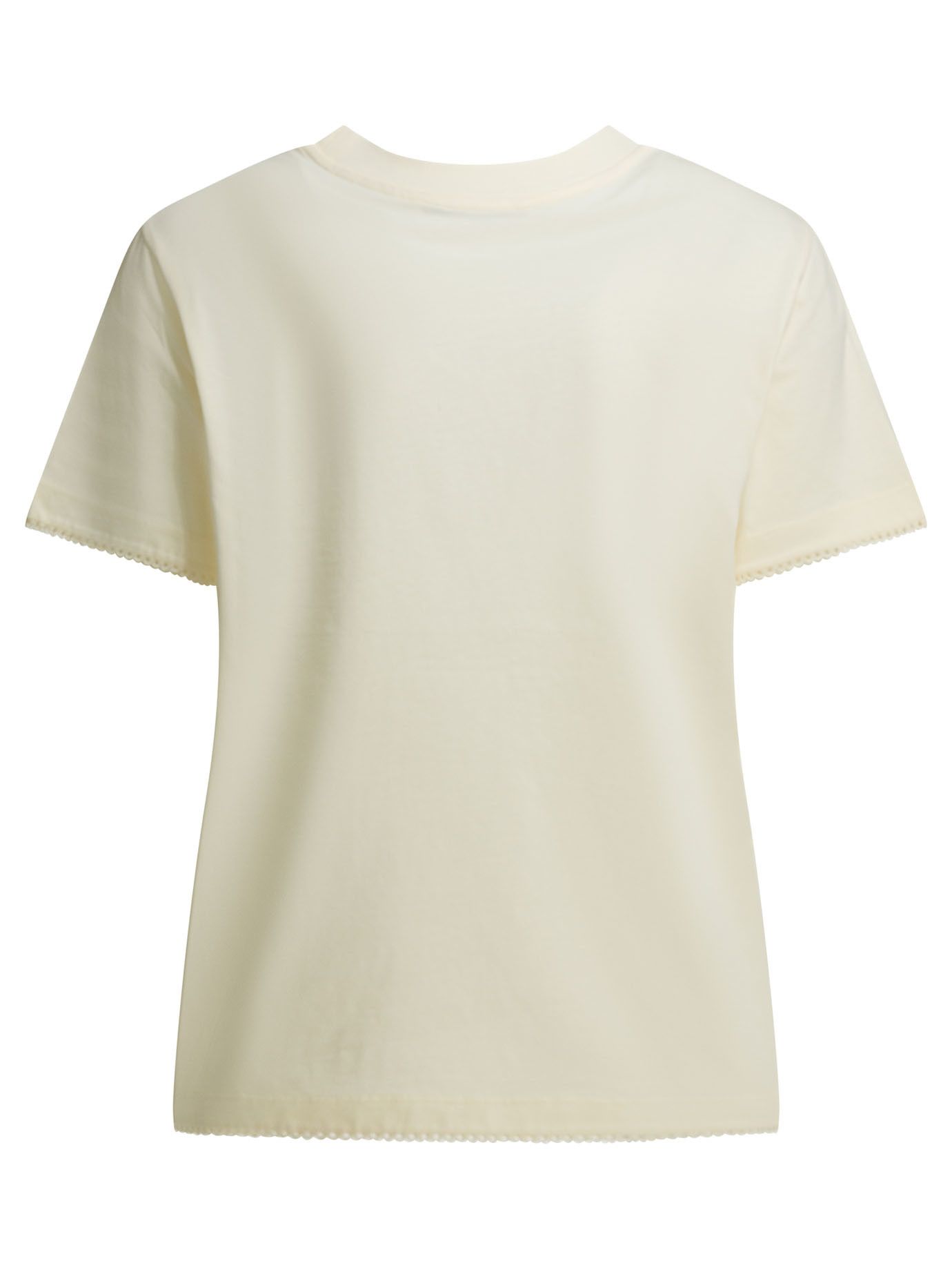 Moncler Moncler Crew-Neck T-Shirt With Logo tag size L Women - USA Duties Paid Size L / US 10 / IT 46 - 2 Thumbnail