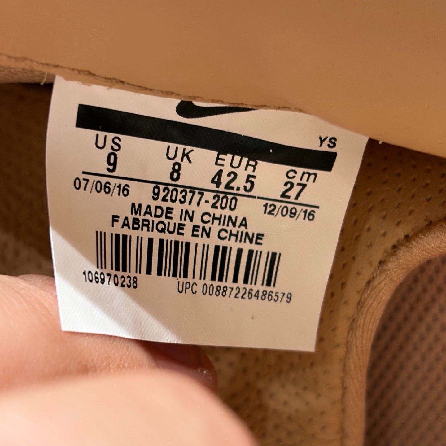 Nike Nike Brown Lowtop Sneakers 9.5 Men Size US 9.5 / EU 42-43 - 5 Thumbnail