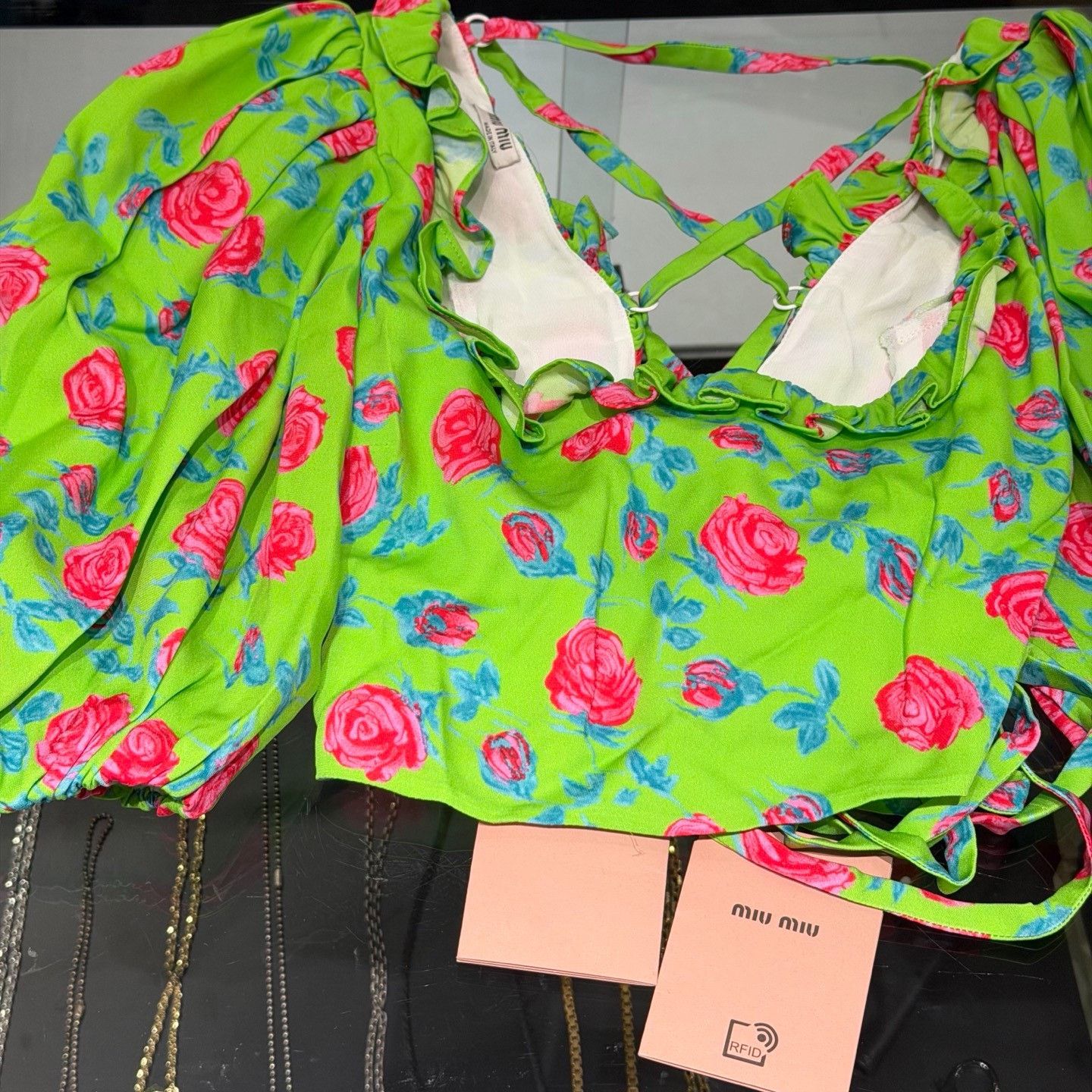 Miu Miu Miu Miu T-Shirt S Women Size S / US 4 / IT 40 - 3 Thumbnail