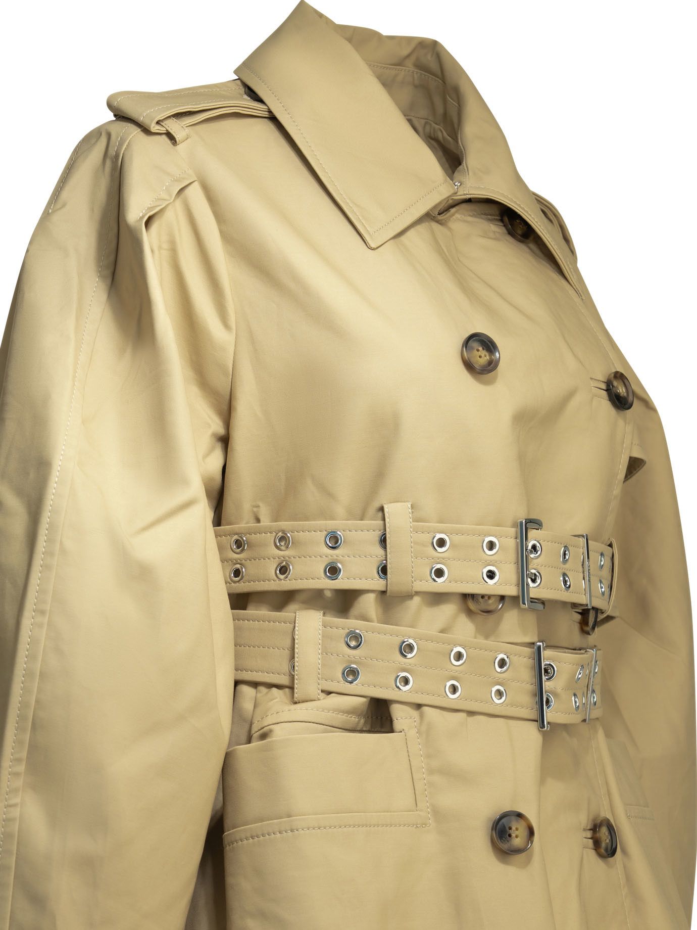 Ganni Ganni Cotton Trench Coat tag size 38 Women - USA Duties Paid Size S / US 4 / IT 40 - 4 Thumbnail