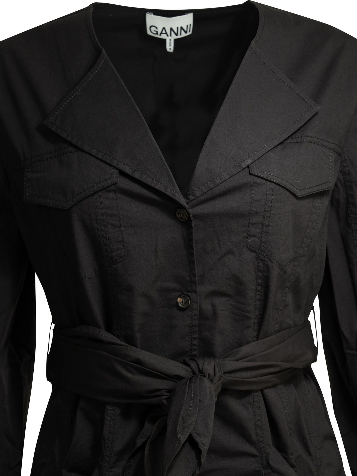 Ganni Ganni Short Chemise Dress tag size 38 Women - USA Duties Paid Size S / US 4 / IT 40 - 4 Thumbnail