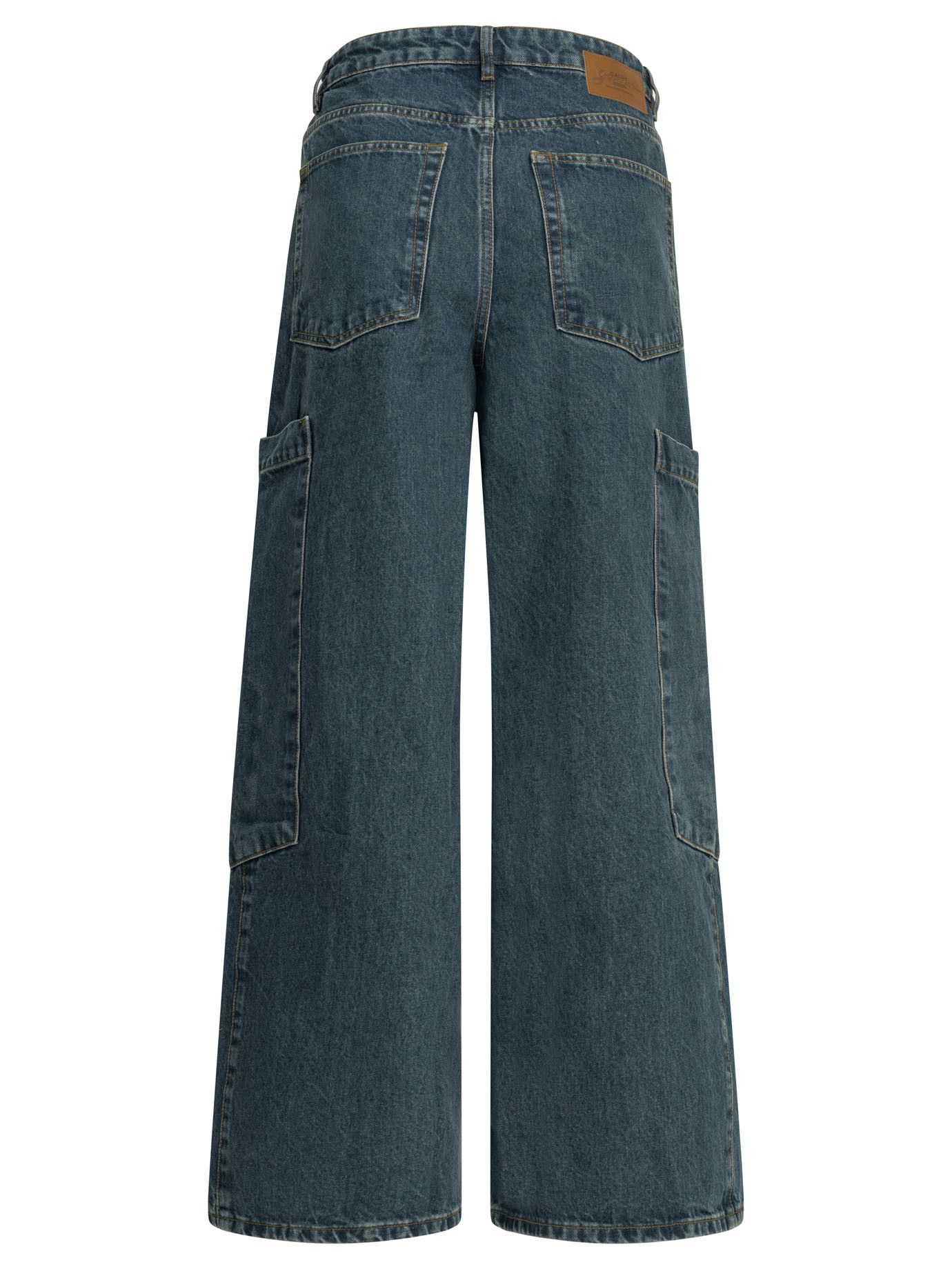 Ganni Ganni Baggy Cargo Wide Leg Jeans tag size 27/33 Women - USA Duties Paid Size 27" / US 4 / IT 40 - 2 Thumbnail
