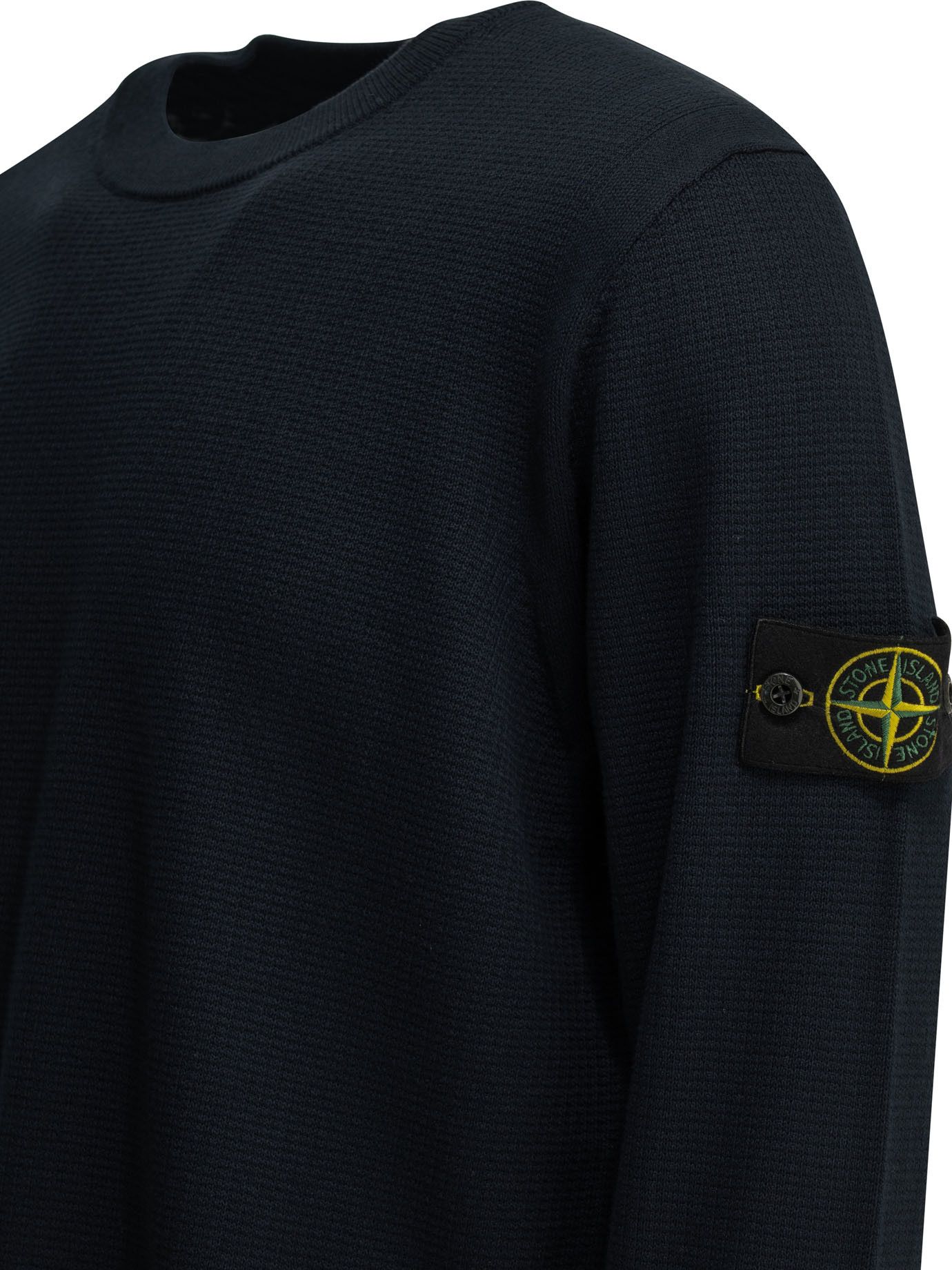 Stone Island Stone Island Crew-Neck Sweater With Logo tag size L Men - USA Duties Paid Size US L / EU 52-54 / 3 - 4 Thumbnail