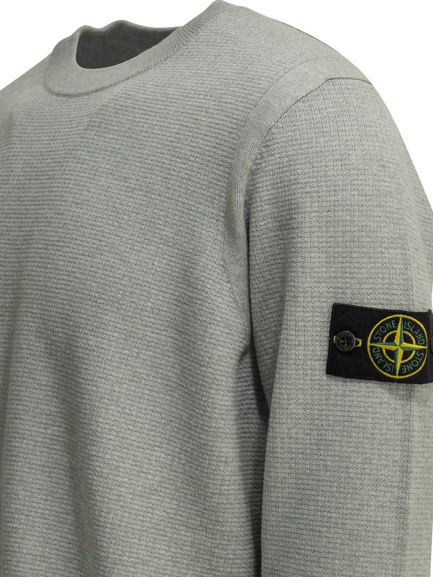 Stone Island Stone Island Crew-Neck Sweater With Logo tag size M Men - USA Duties Paid Size US M / EU 48-50 / 2 - 4 Thumbnail