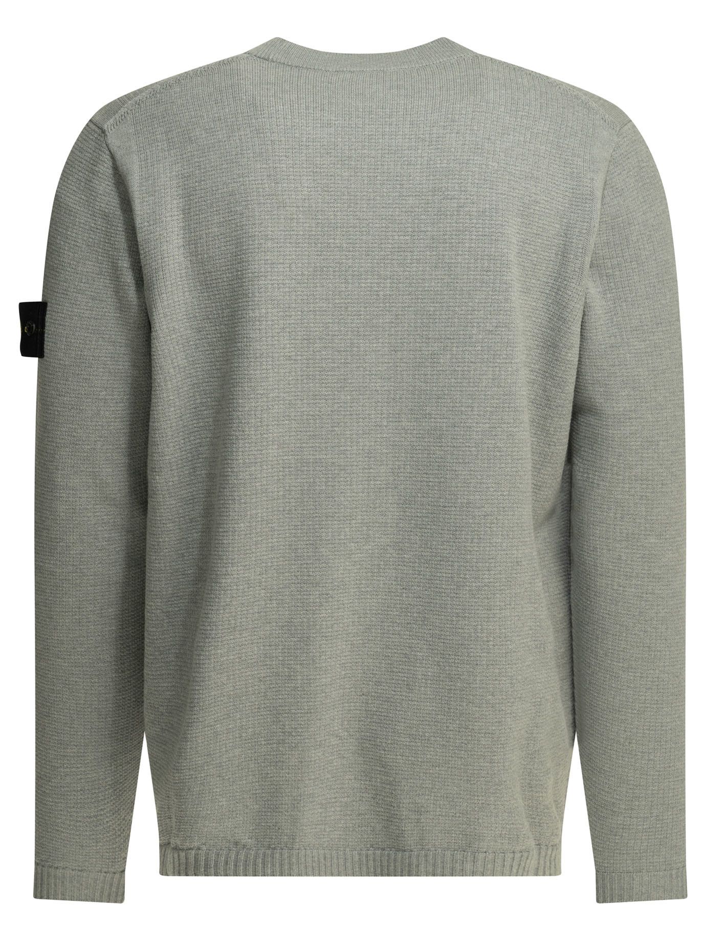 Stone Island Stone Island Crew-Neck Sweater With Logo tag size M Men - USA Duties Paid Size US M / EU 48-50 / 2 - 2 Thumbnail