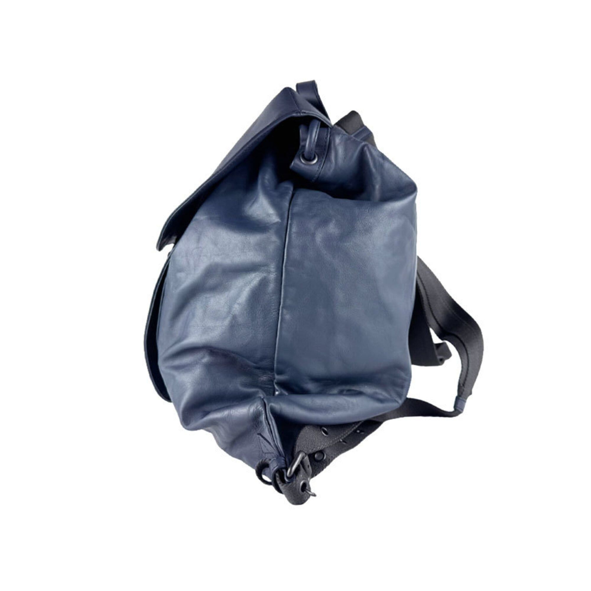 Bottega Veneta Bottega Veneta backpack, Intrecciato leather, navy, men's, z9281 Size ONE SIZE - 2 Thumbnail