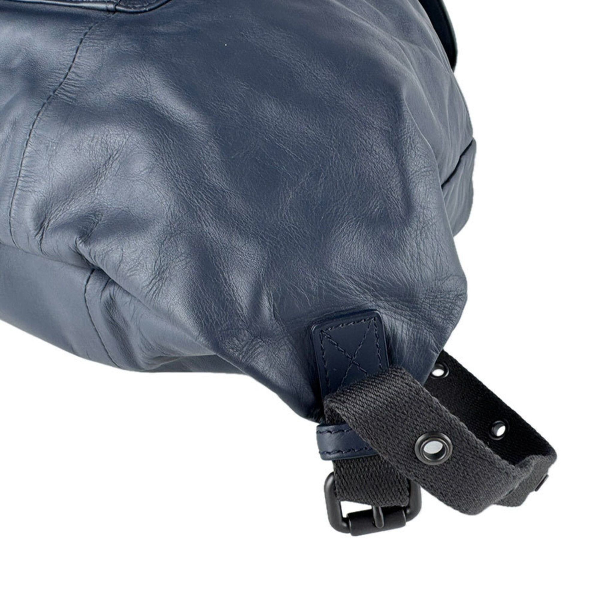 Bottega Veneta Bottega Veneta backpack, Intrecciato leather, navy, men's, z9281 Size ONE SIZE - 9 Thumbnail