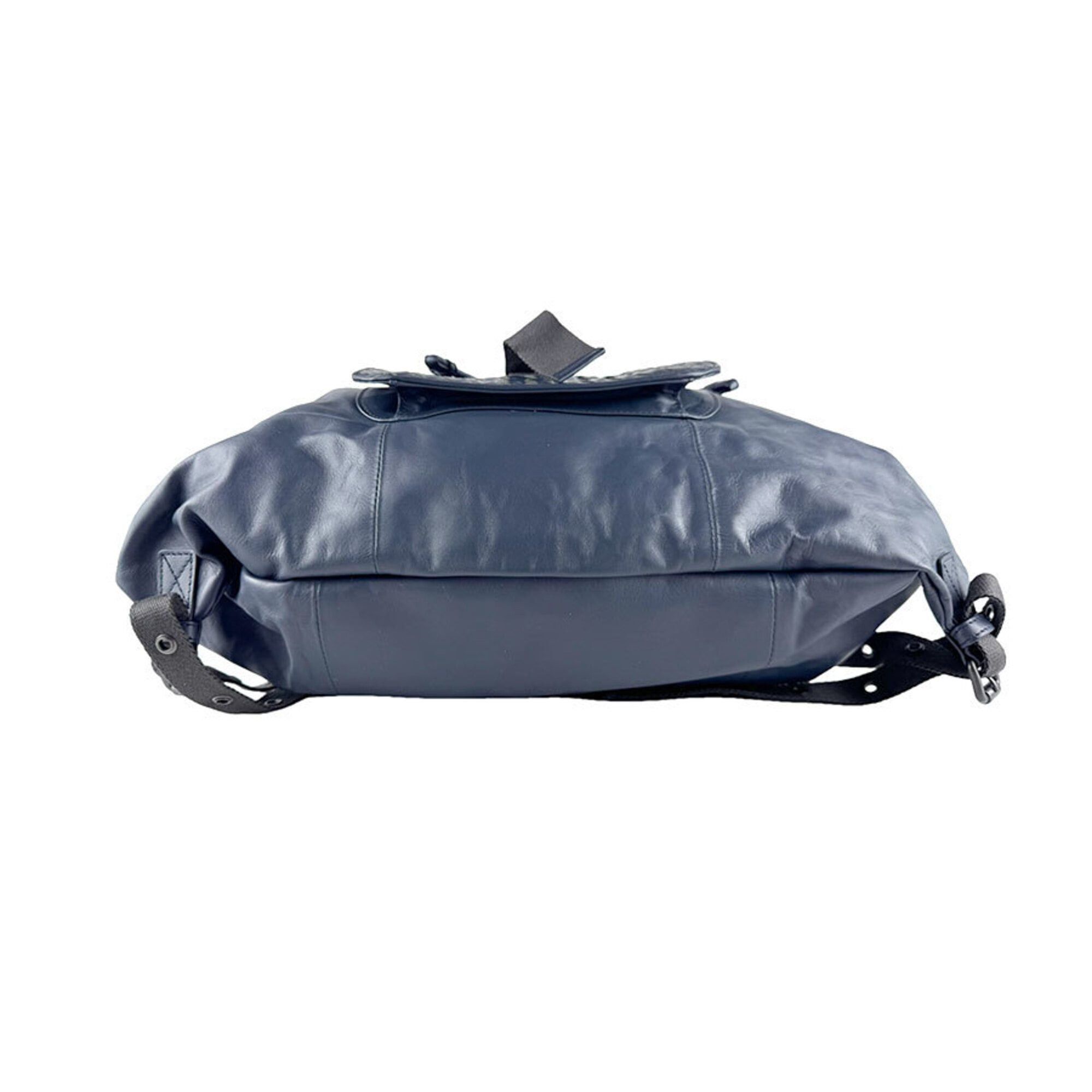 Bottega Veneta Bottega Veneta backpack, Intrecciato leather, navy, men's, z9281 Size ONE SIZE - 4 Thumbnail