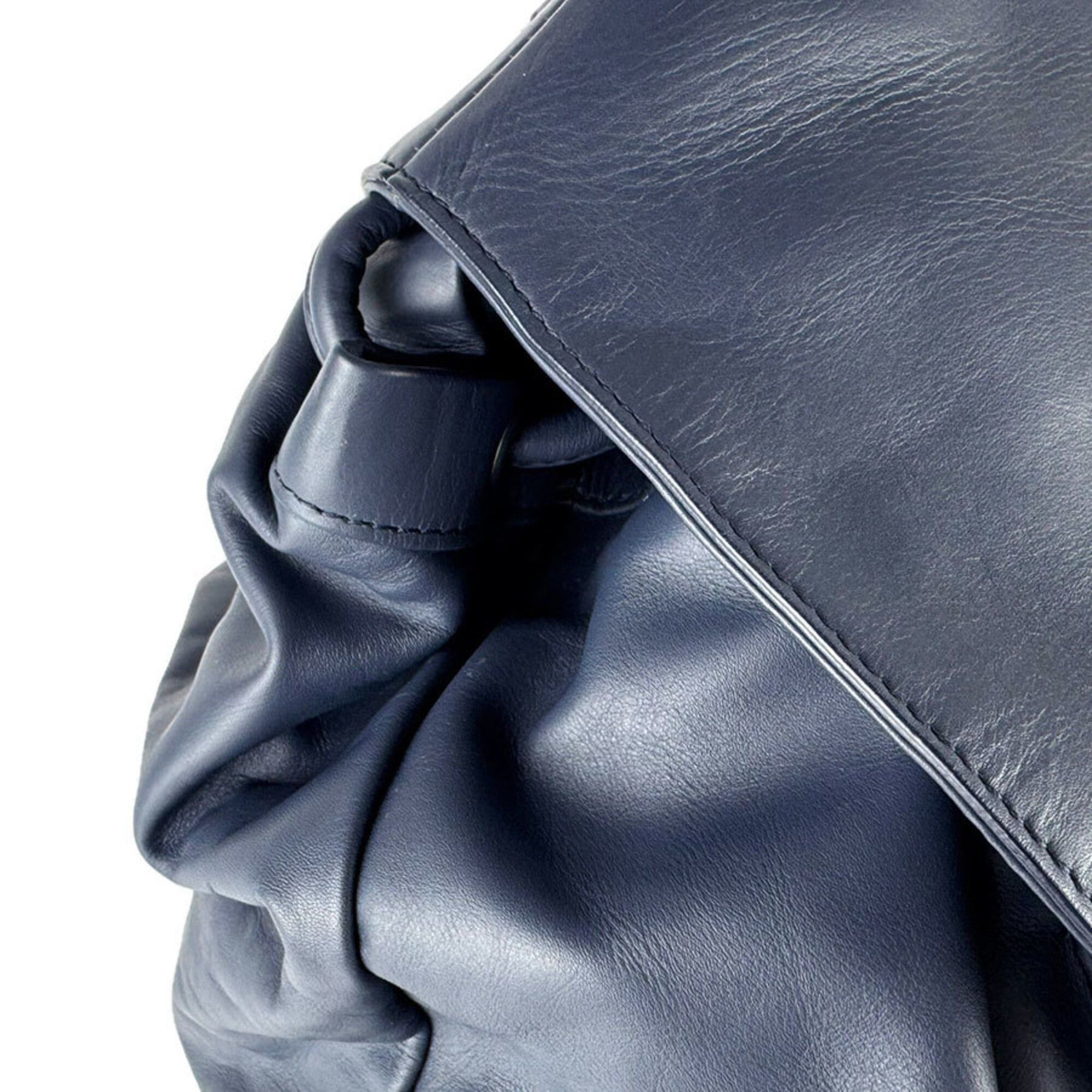 Bottega Veneta Bottega Veneta backpack, Intrecciato leather, navy, men's, z9281 Size ONE SIZE - 6 Thumbnail