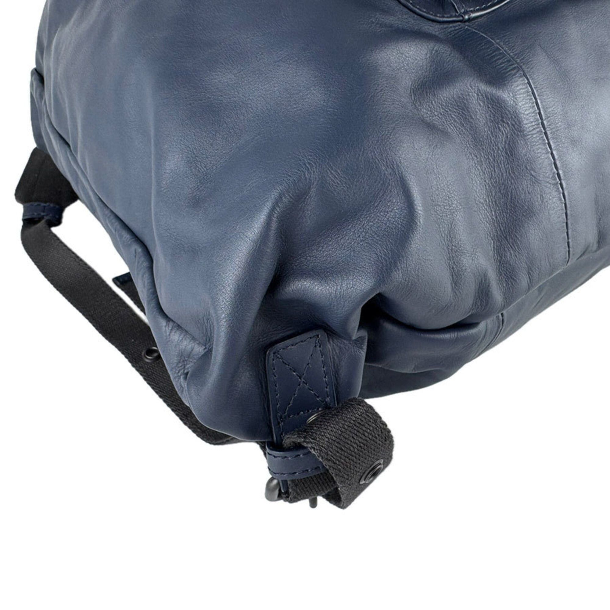 Bottega Veneta Bottega Veneta backpack, Intrecciato leather, navy, men's, z9281 Size ONE SIZE - 8 Thumbnail