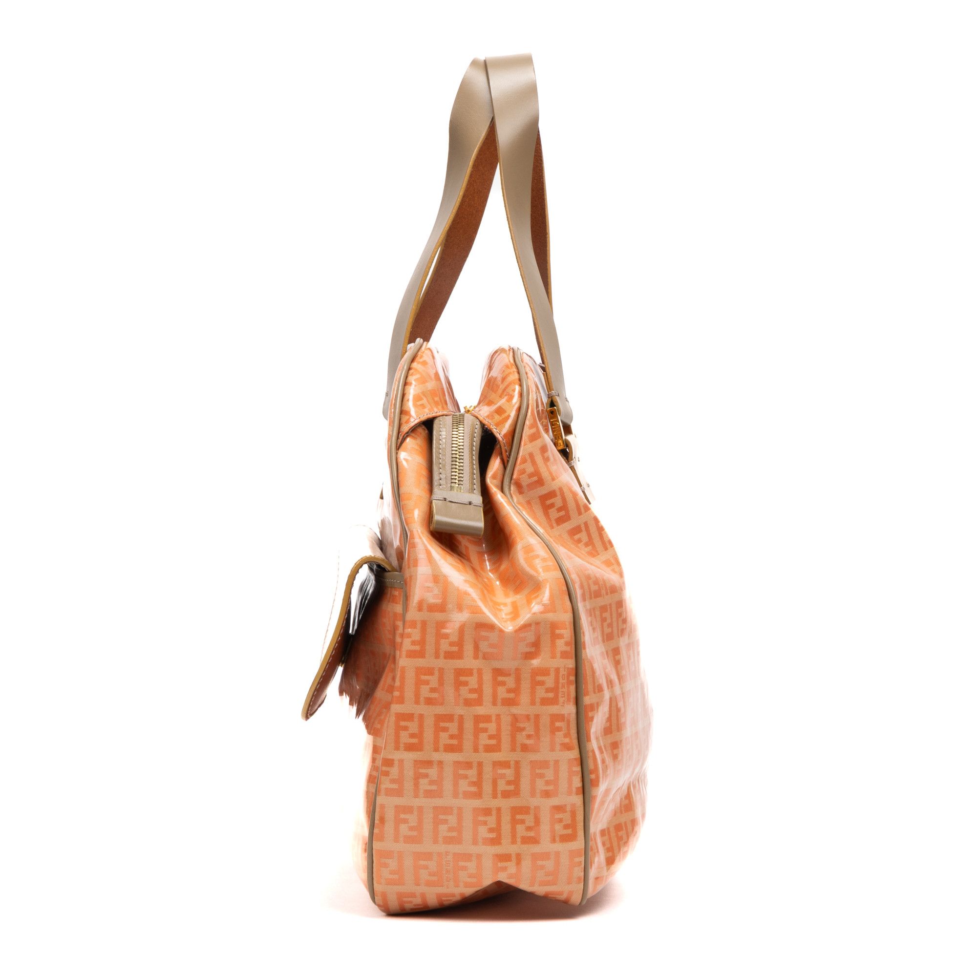 Fendi Bowling Outter Pocket Tote Size ONE SIZE - 4 Thumbnail