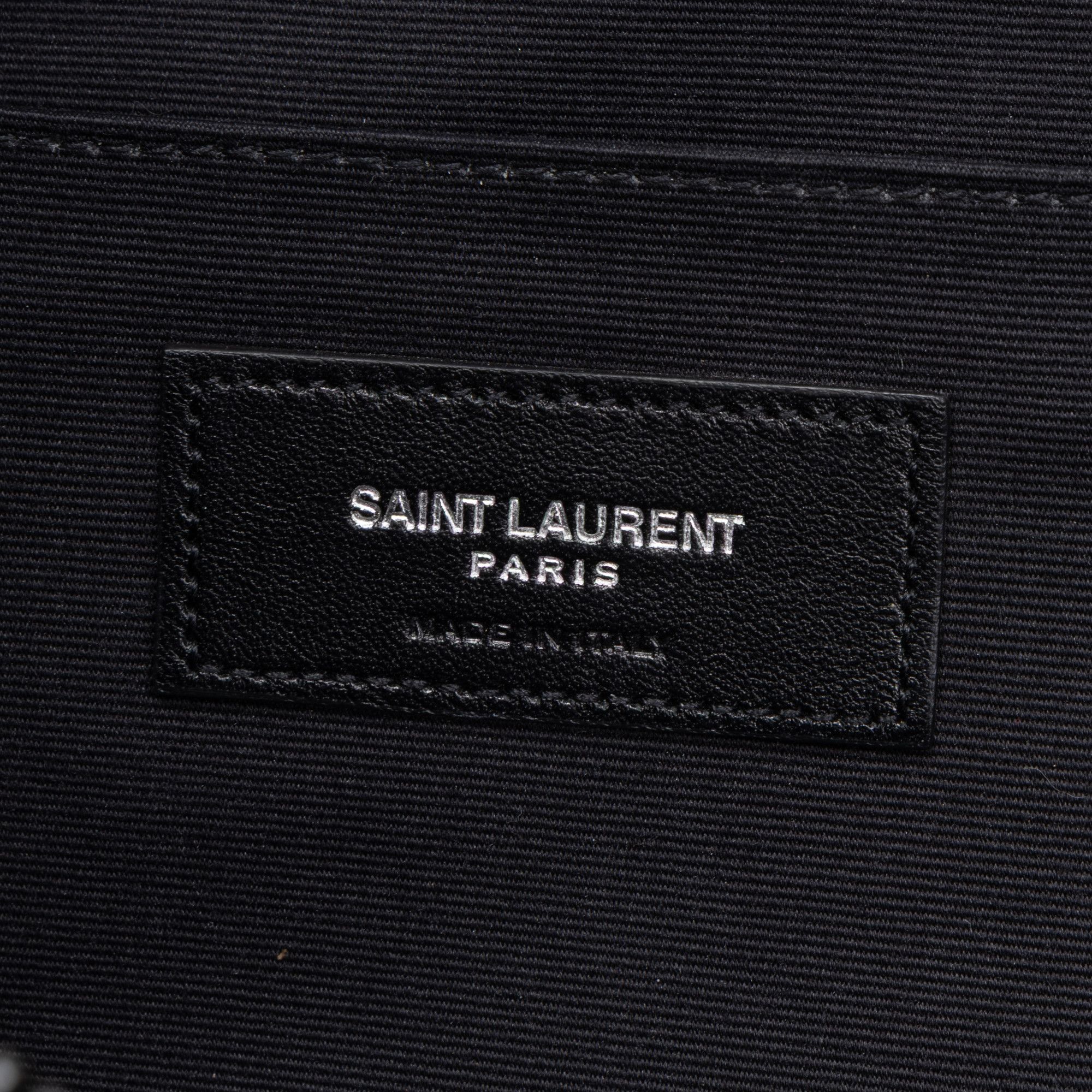 Yves Saint Laurent Portfolio Camouflage Zip Clutch Size ONE SIZE - 6 Thumbnail