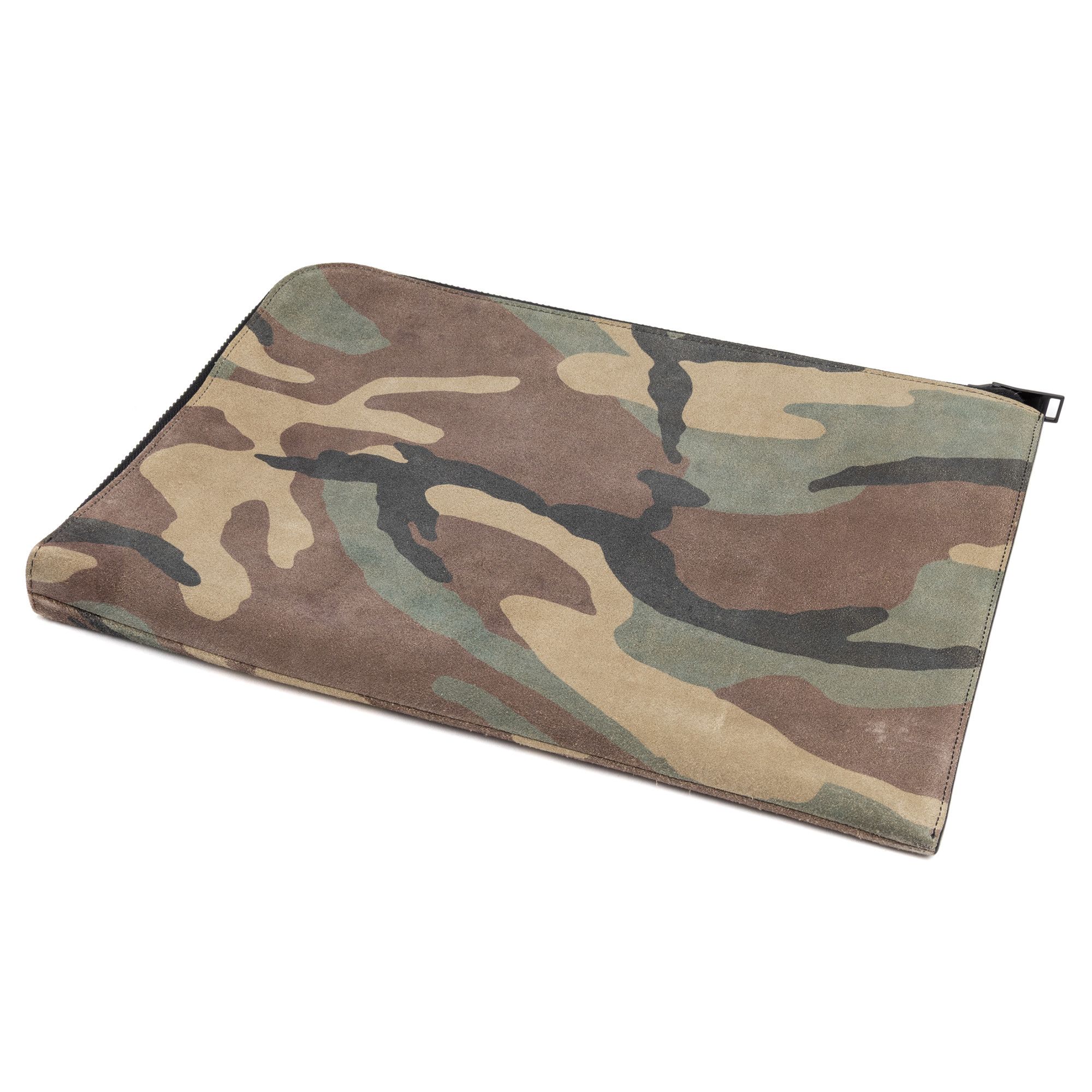 Yves Saint Laurent Portfolio Camouflage Zip Clutch Size ONE SIZE - 3 Thumbnail
