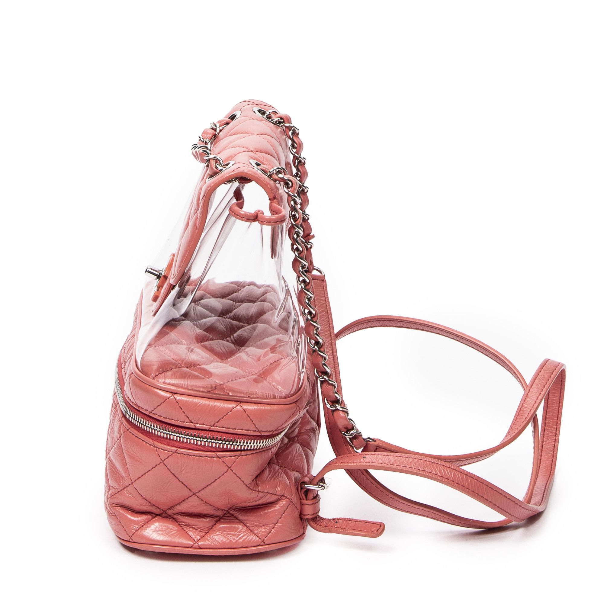 Chanel CC Transparent Vanity Flap Backpack Size ONE SIZE - 3 Thumbnail