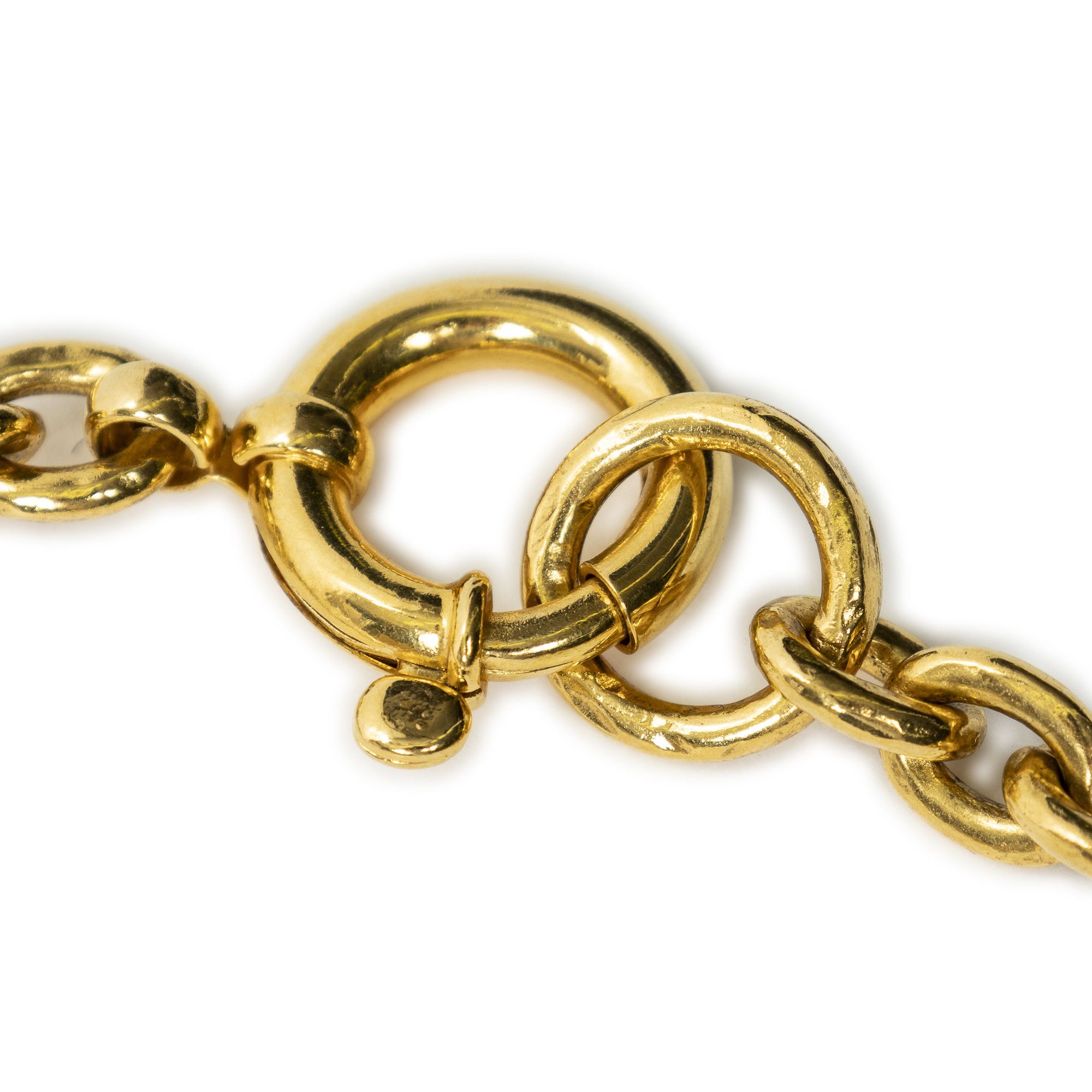 Chanel Vintage Triple CC Pendant Necklace Size ONE SIZE - 3 Thumbnail