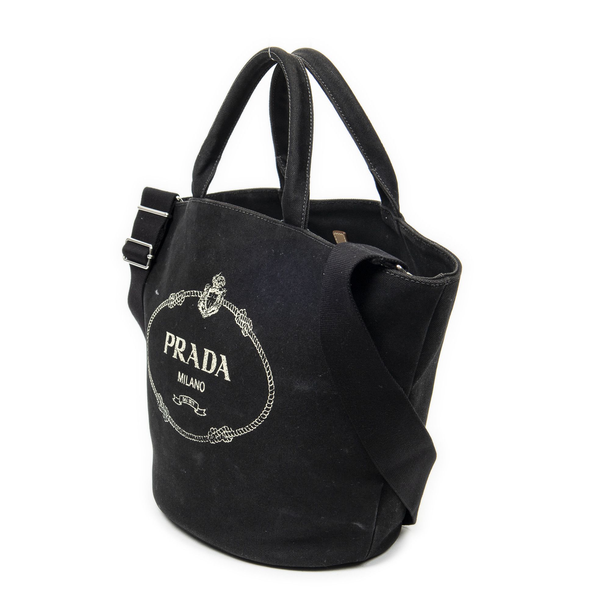 Prada Canapa Shopping Tote Size ONE SIZE - 2 Thumbnail