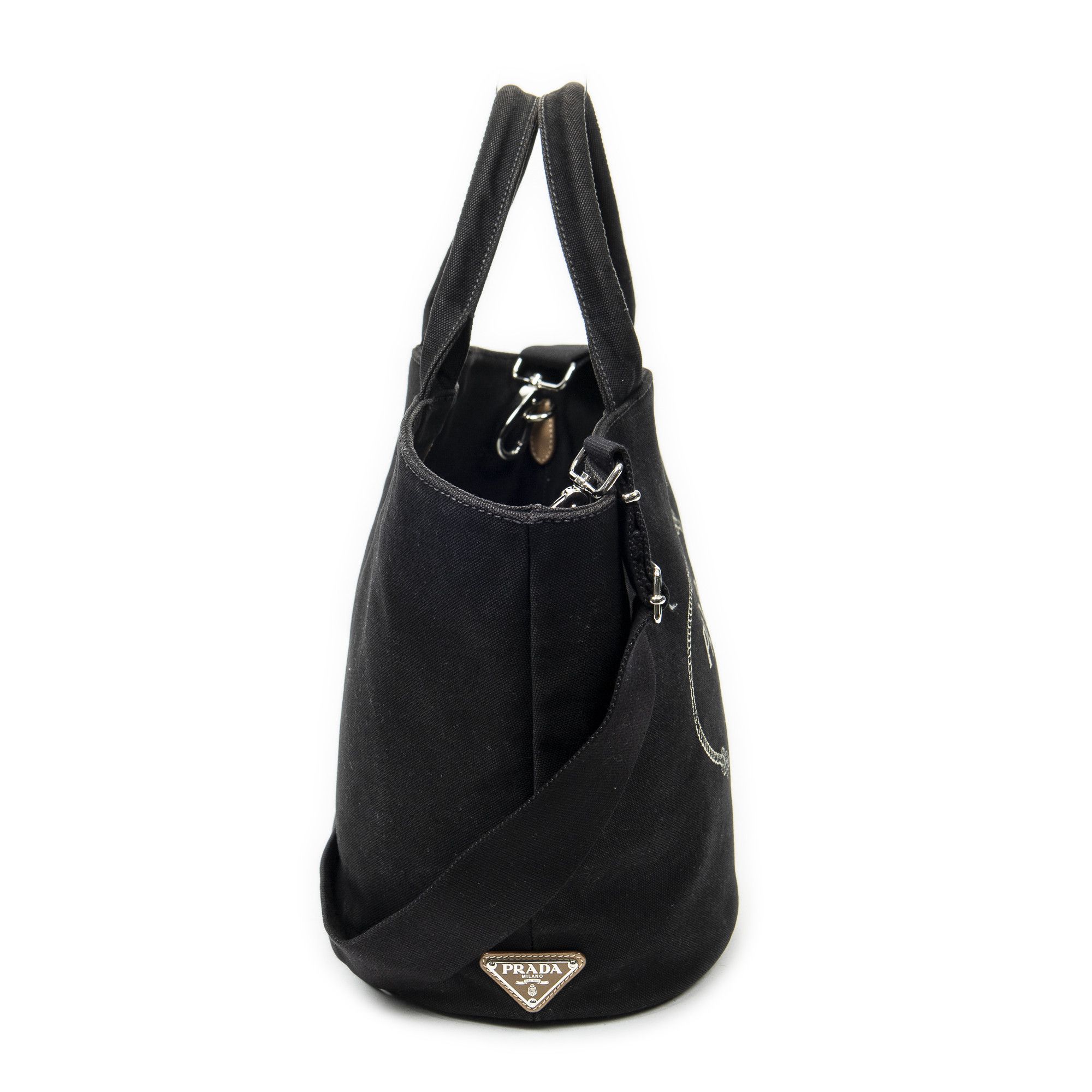 Prada Canapa Shopping Tote Size ONE SIZE - 4 Thumbnail