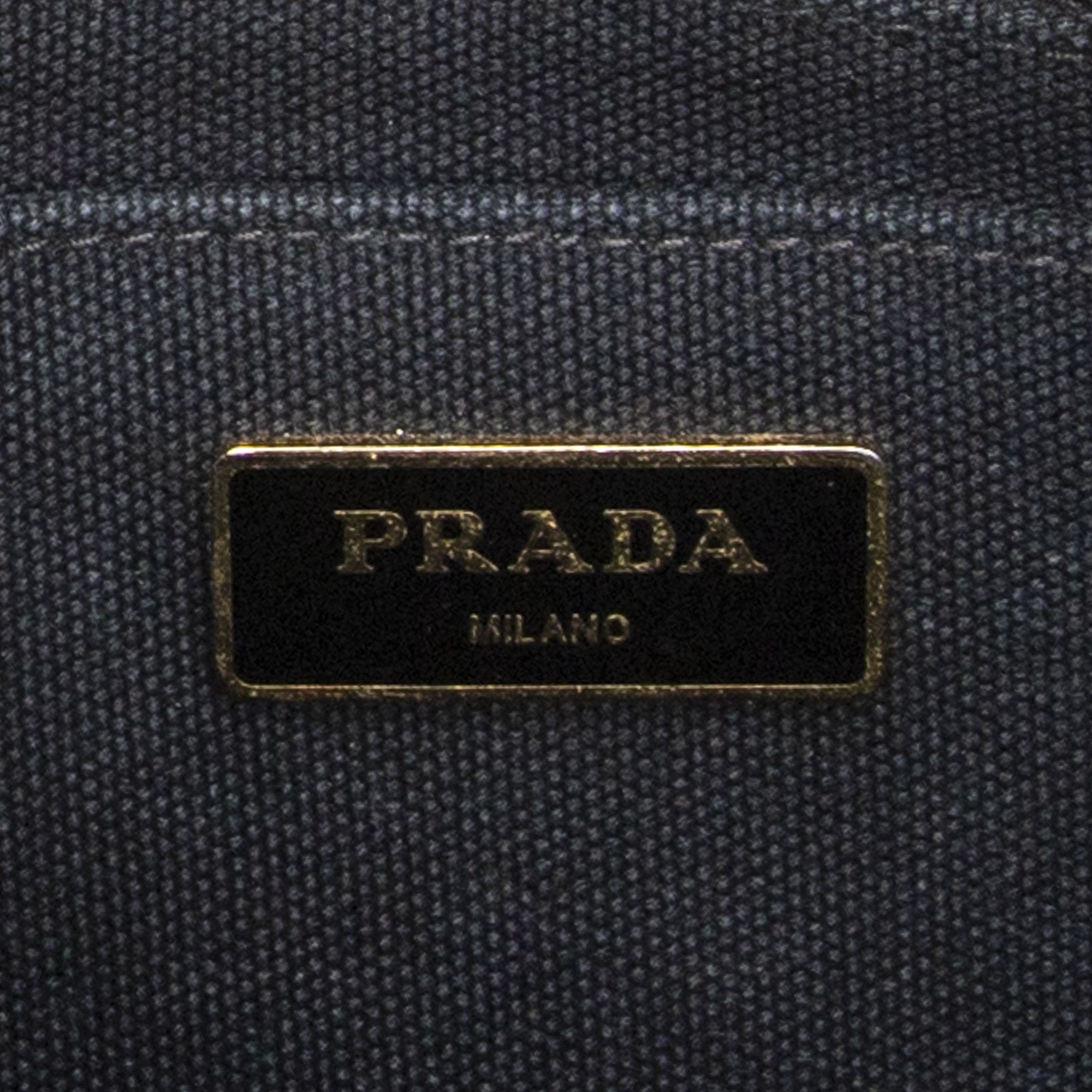 Prada Small Canapa Tote Size ONE SIZE - 10 Thumbnail