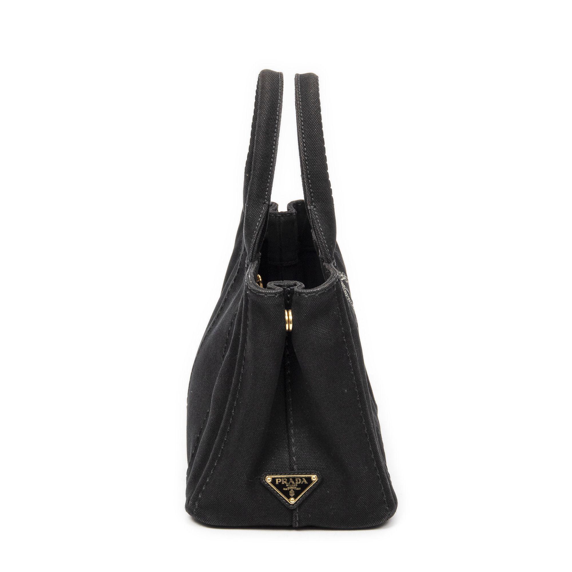 Prada Small Canapa Tote Size ONE SIZE - 4 Thumbnail