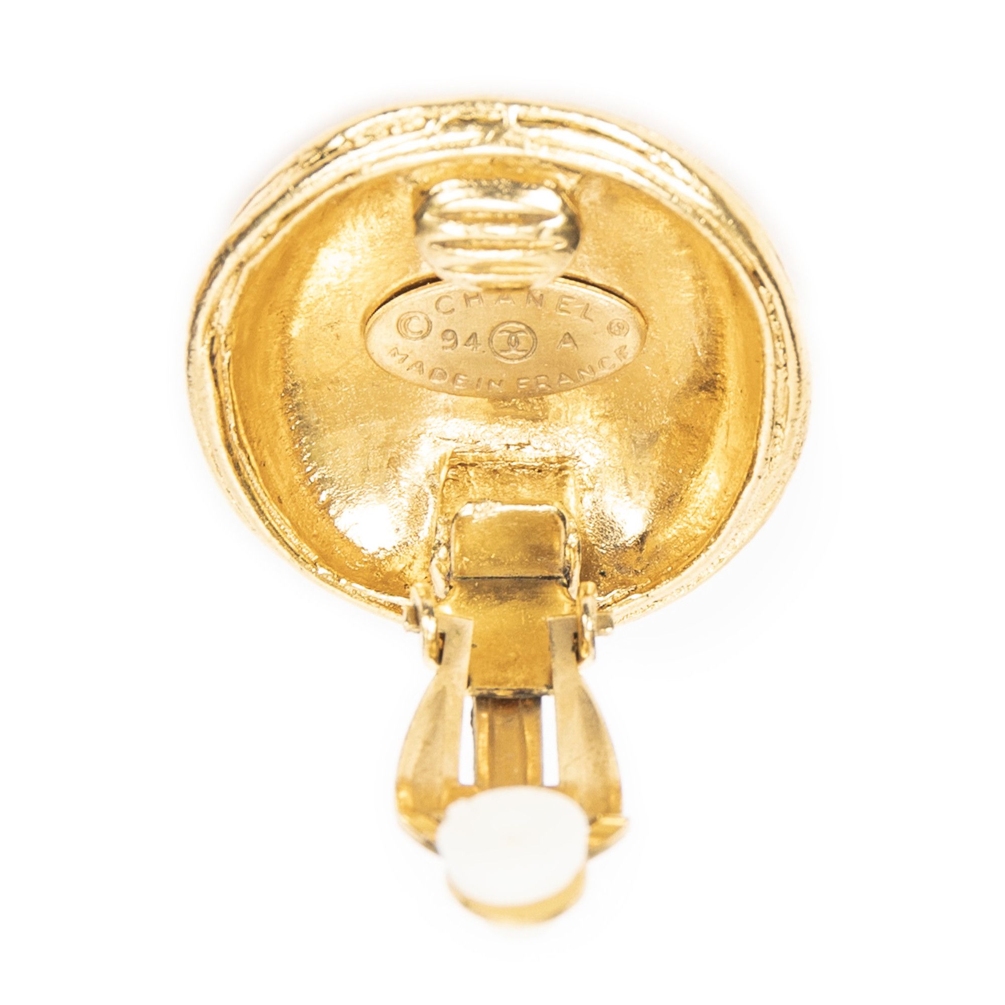 Chanel CC Round Clip On Earrings Size ONE SIZE - 3 Thumbnail