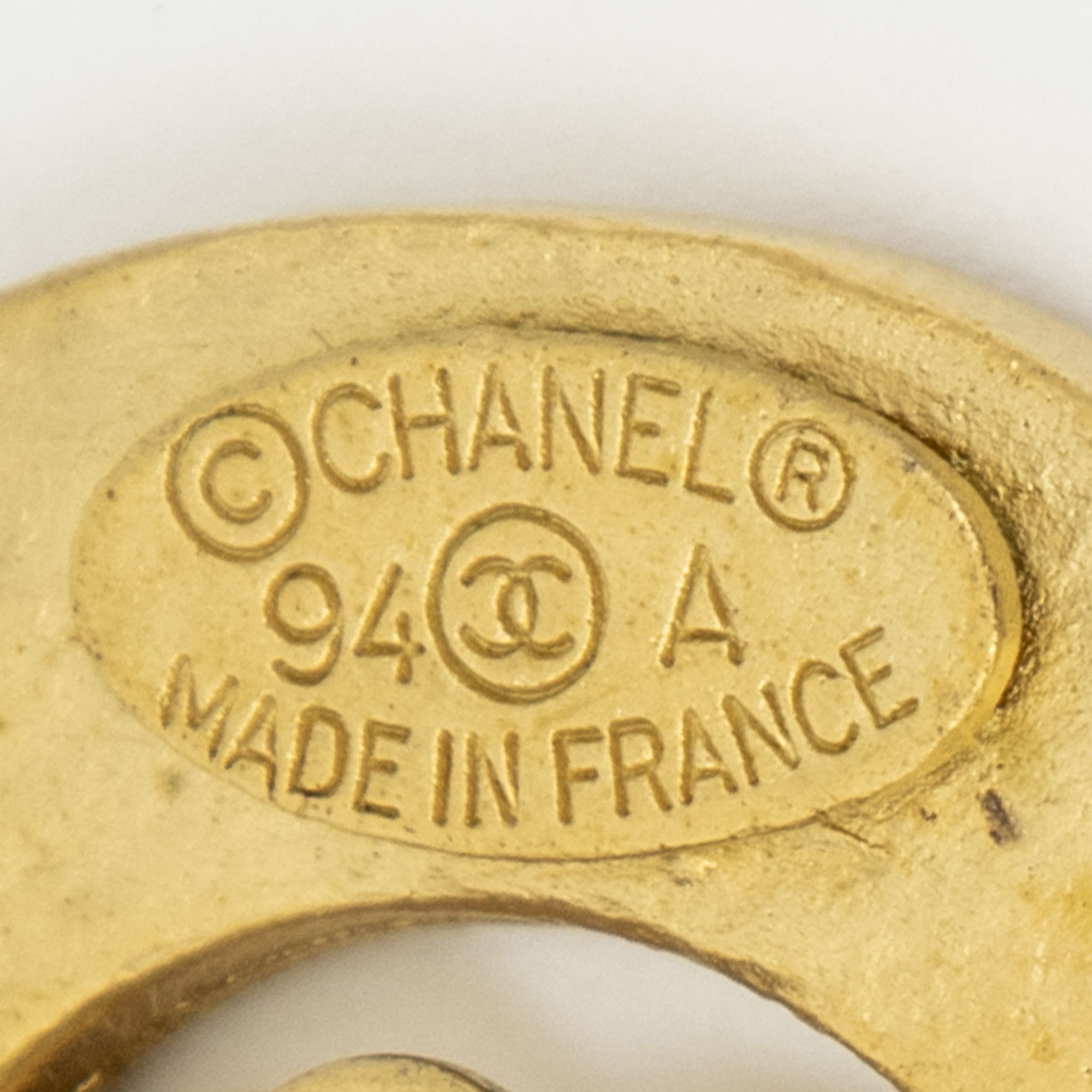 Chanel CC Round Clip On Earrings Size ONE SIZE - 3 Thumbnail