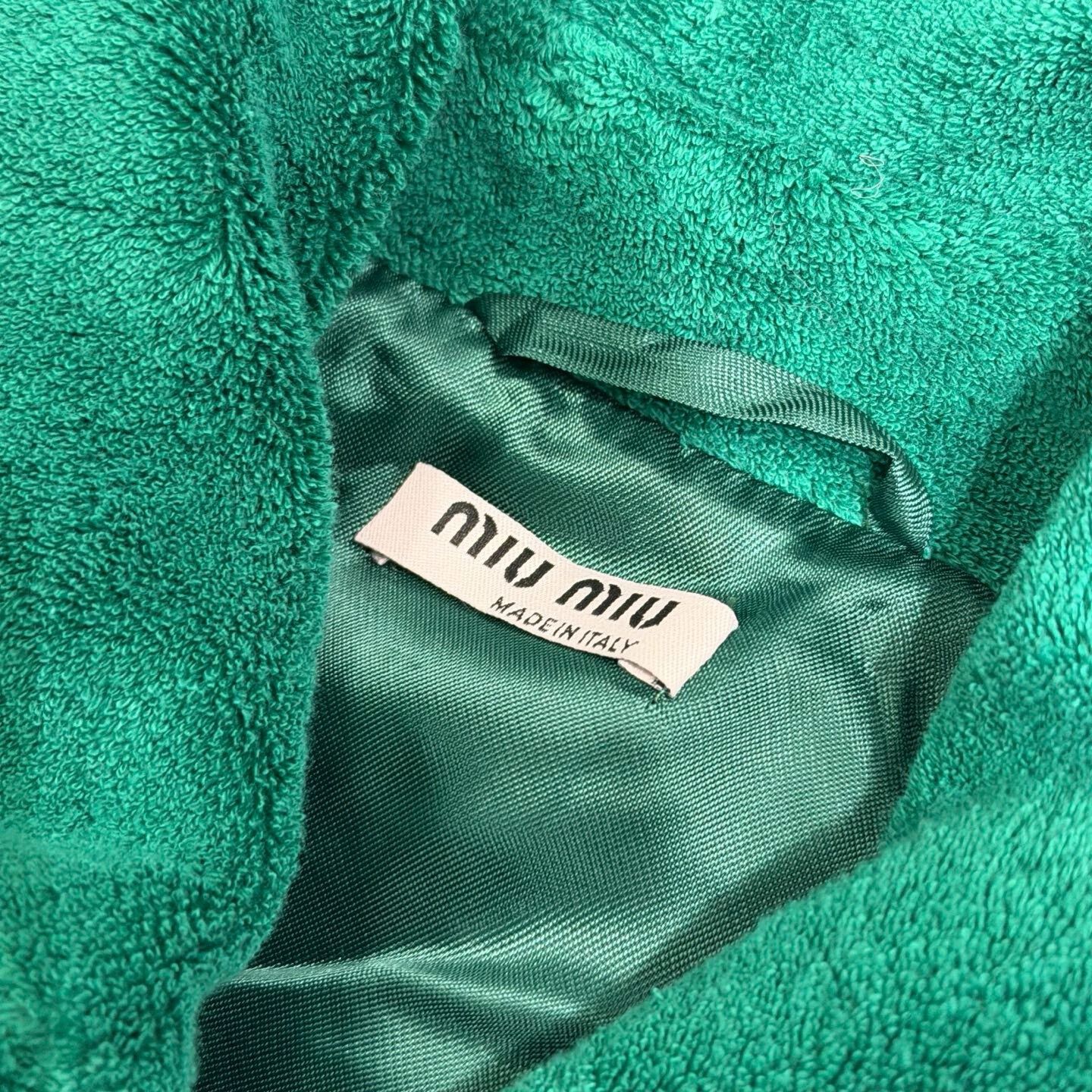 Miu Miu Miu Miu Green Jacket S Women Size S / US 4 / IT 40 - 5 Thumbnail