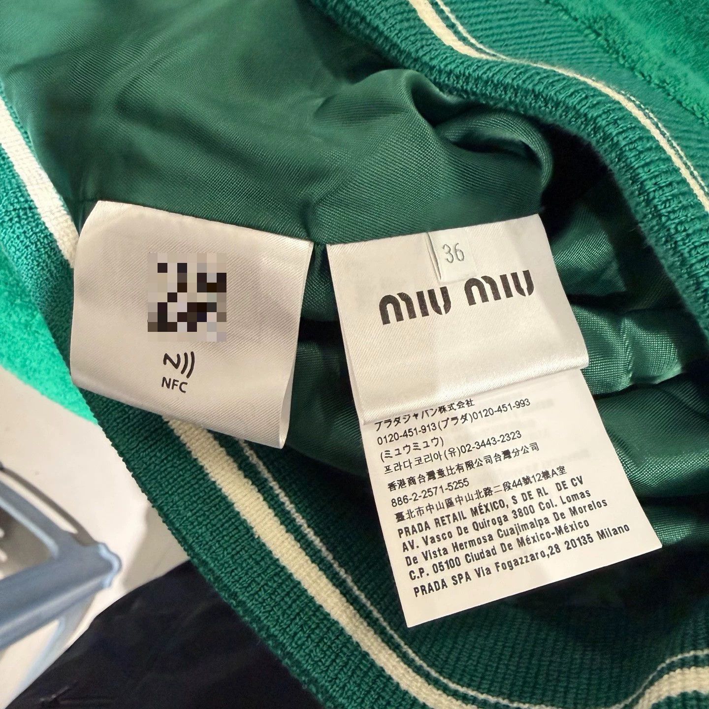 Miu Miu Miu Miu Green Jacket S Women Size S / US 4 / IT 40 - 6 Thumbnail