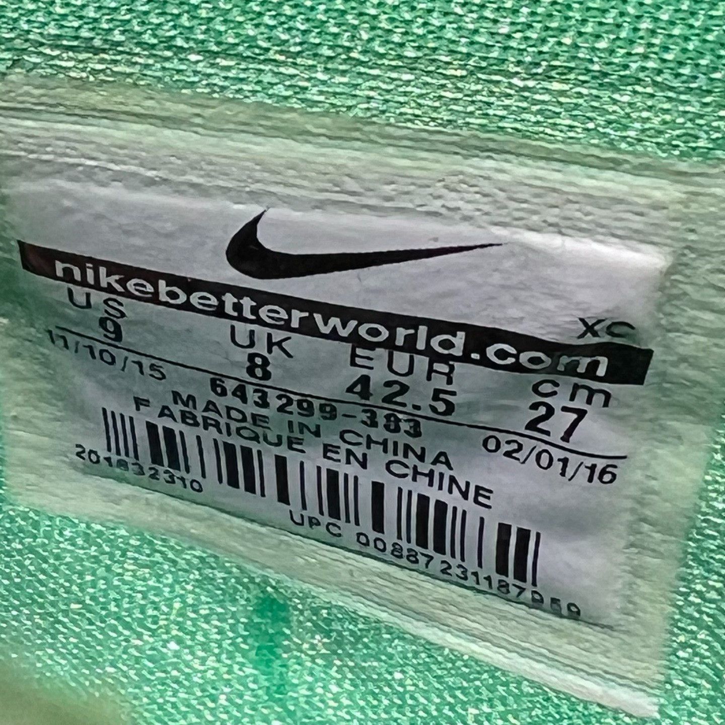 Nike Nike Yellow Lowtop Sneakers 9.5 Men Size US 9.5 / EU 42-43 - 5 Thumbnail