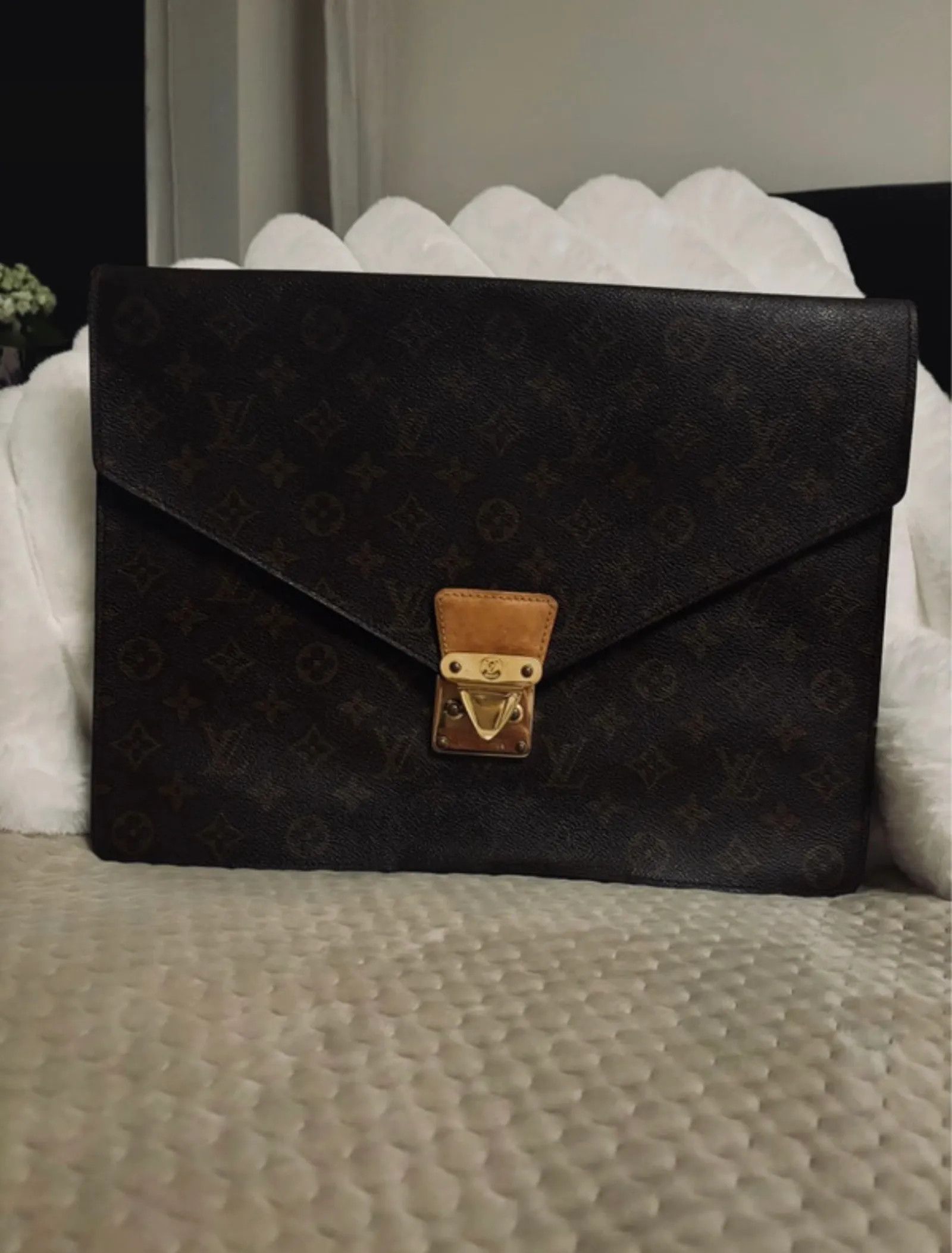 Louis Vuitton Louis Vuitton Portodocument Senator Computer Bag Size ONE SIZE - 7 Thumbnail