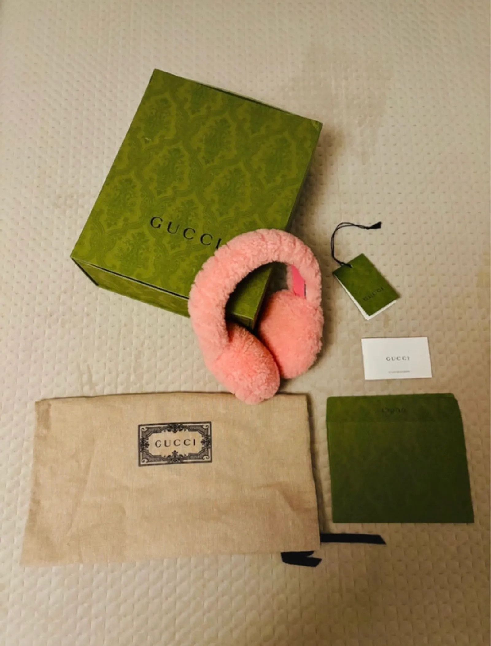 Gucci Gucci Shearling Ear Muffs Hat Size ONE SIZE - 4 Thumbnail