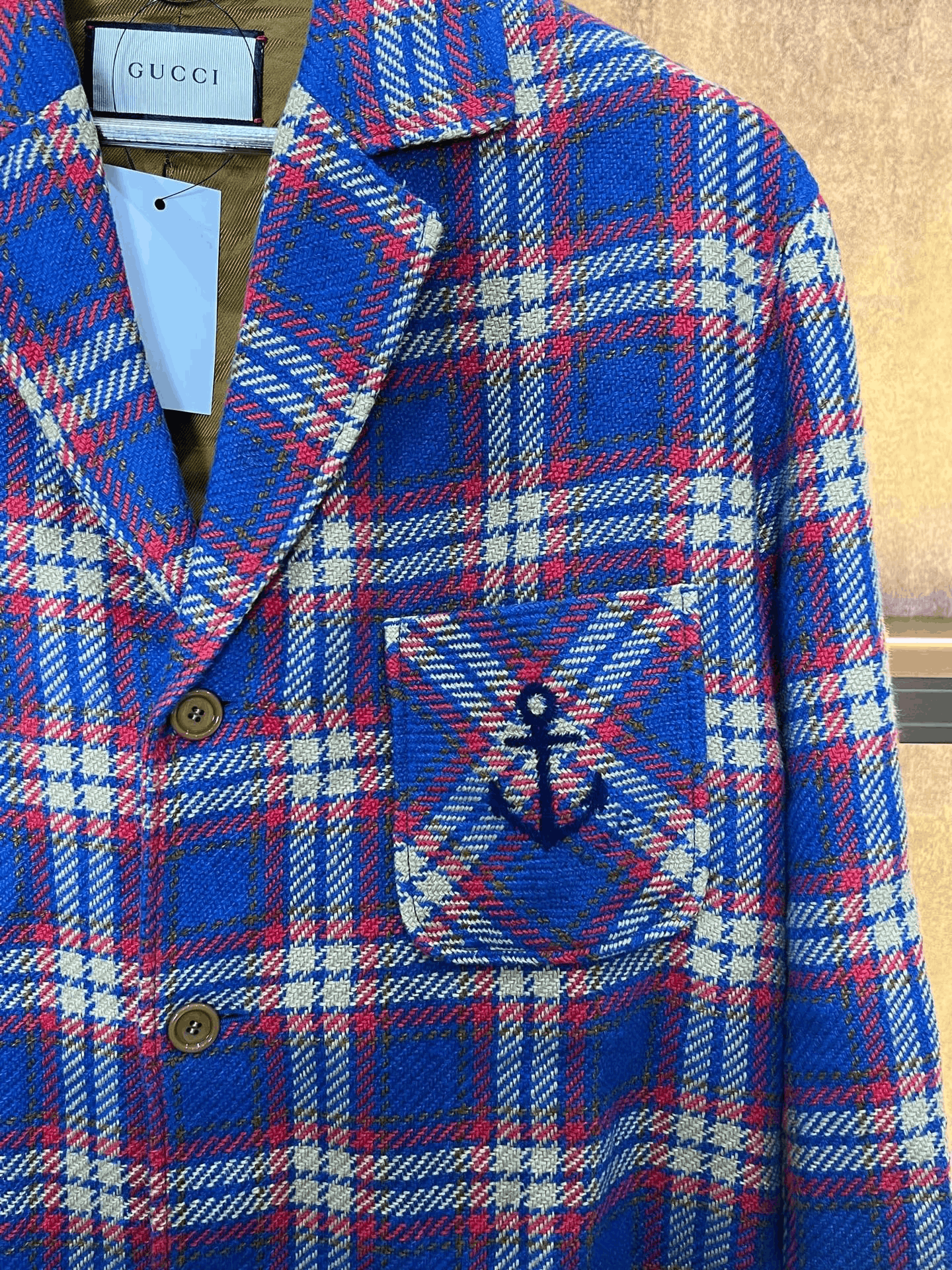 Gucci Gucci Formal Plaid Suit 40r Men Size 40R - 3 Thumbnail